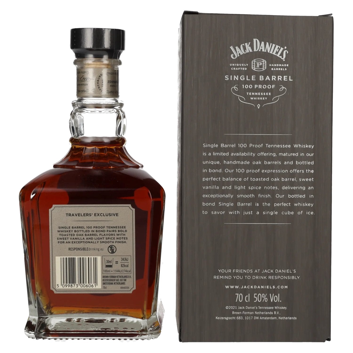 Jack Daniel's Single Barrel 100 Proof Limited Edition 50% Vol. 0,7l in Geschenkbox
