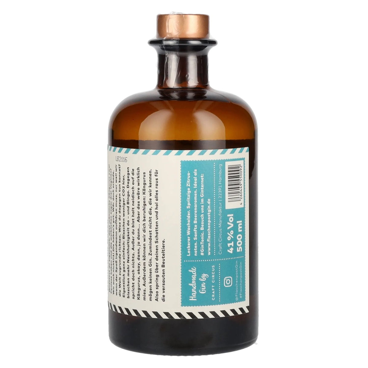 Flaschenpost Gin 41% ABV 0.5l