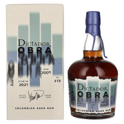 Dictador OBRA VINTAGE 18 Years Old AMERICAN OAK CASK Rum 2005 41% Vol. 0,7l en boîte cadeau