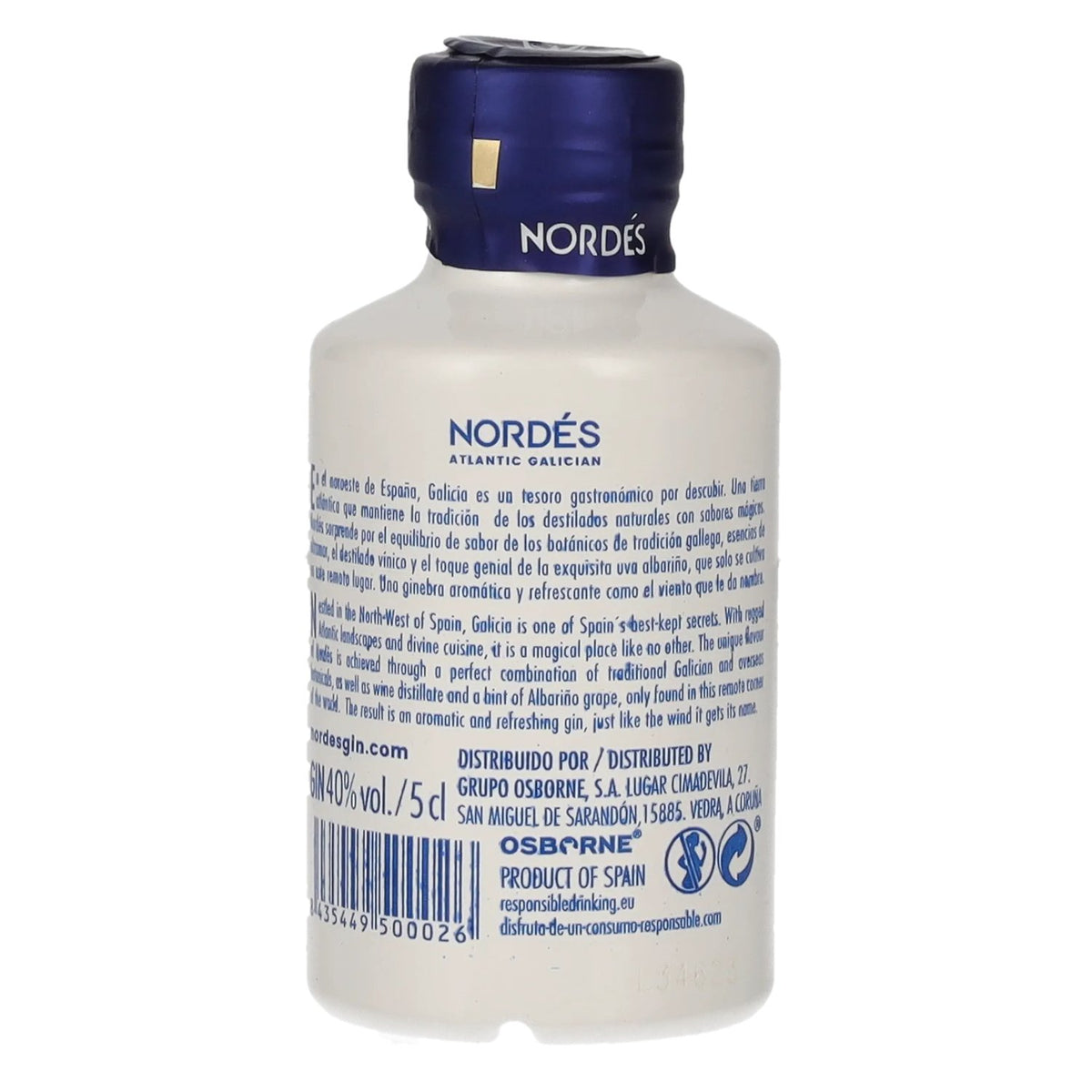 Nordes Atlantic Galician Gin 40 % vol. 0,05 l