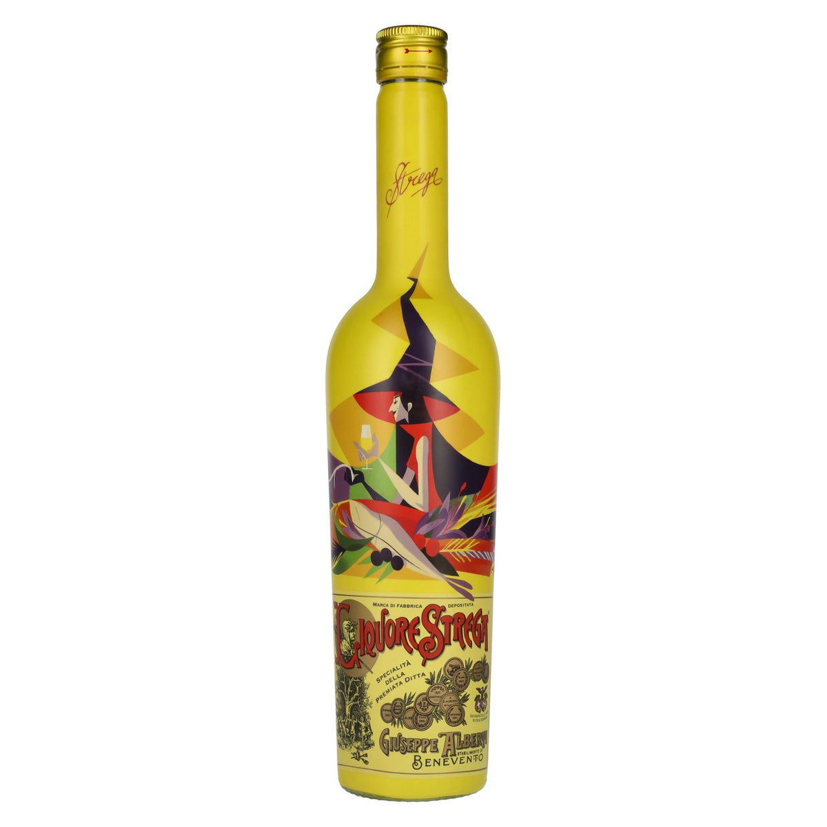 Liquore Strega Original Édition limitée 40 % vol. 0,7 l