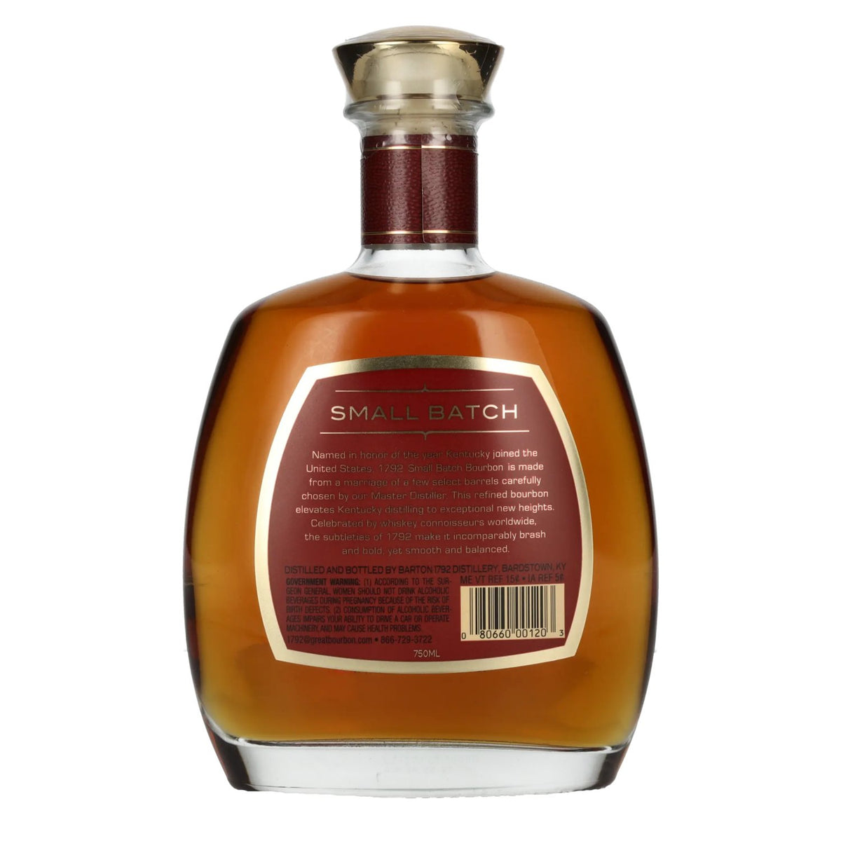 1792 Ridgemont SMALL BATCH Kentucky Straight Bourbon Whiskey 46,9% Vol. 0,75l