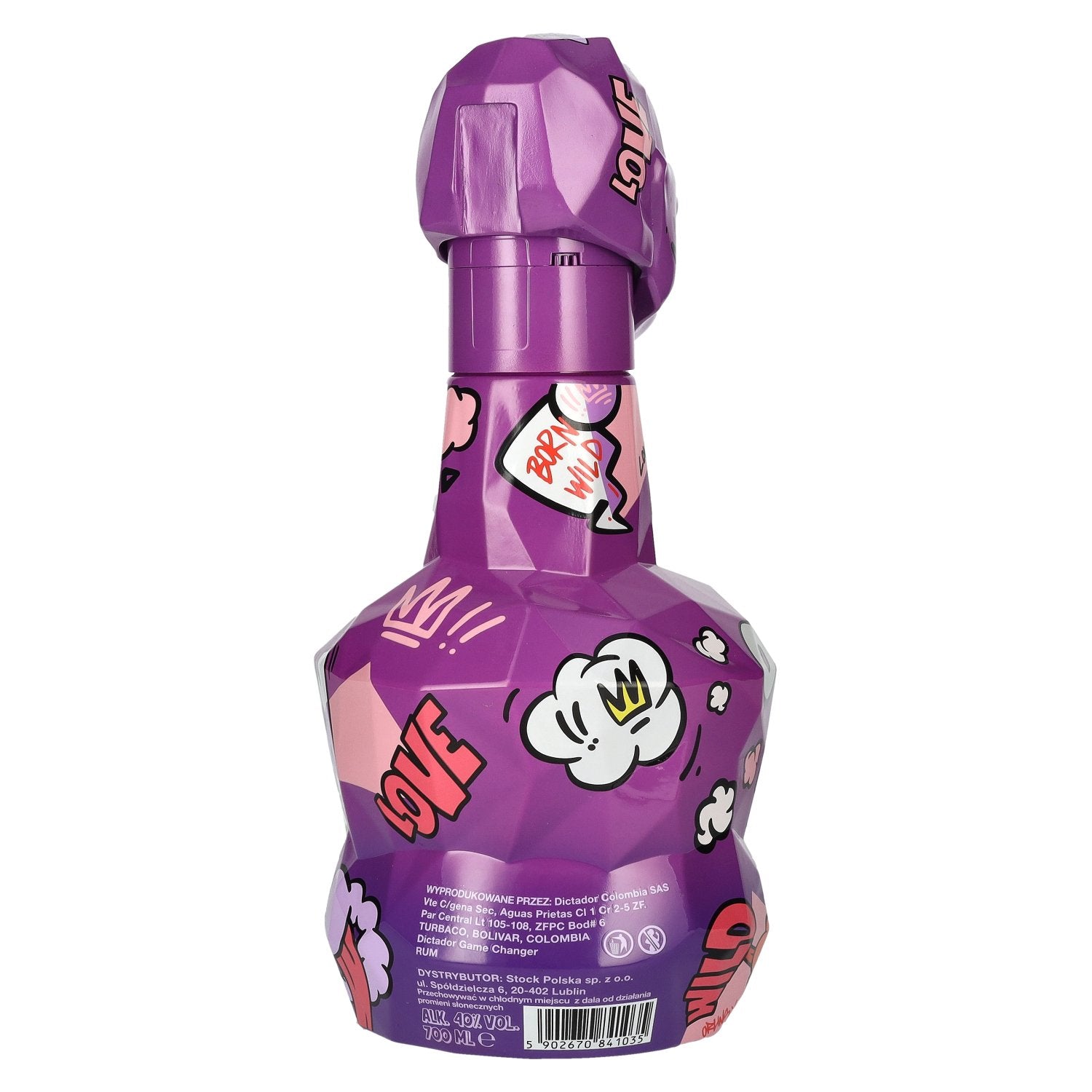 Dictador GAME CHANGER VIOLET Colombian Rum 40% Vol. 0,7l