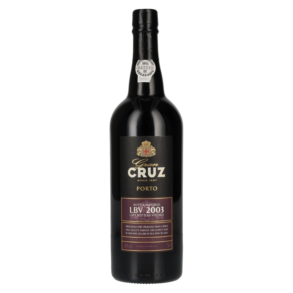 Gran Cruz Porto LBV 2003 20% ABV 0.75 l