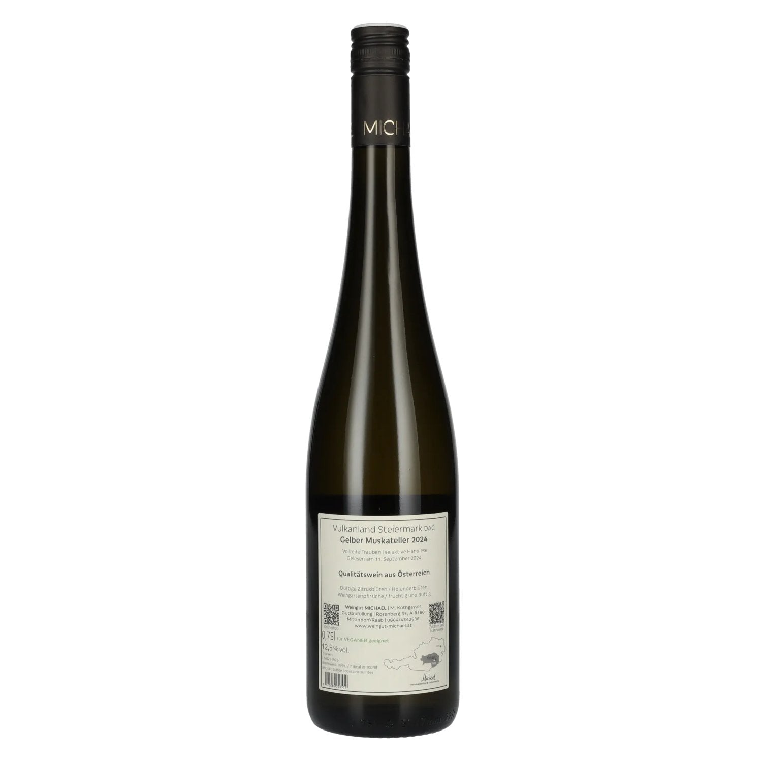 MICHAEL Gelber Muskateller Vulkanland Steiermark DAC 2024 12% Vol. 0,75l