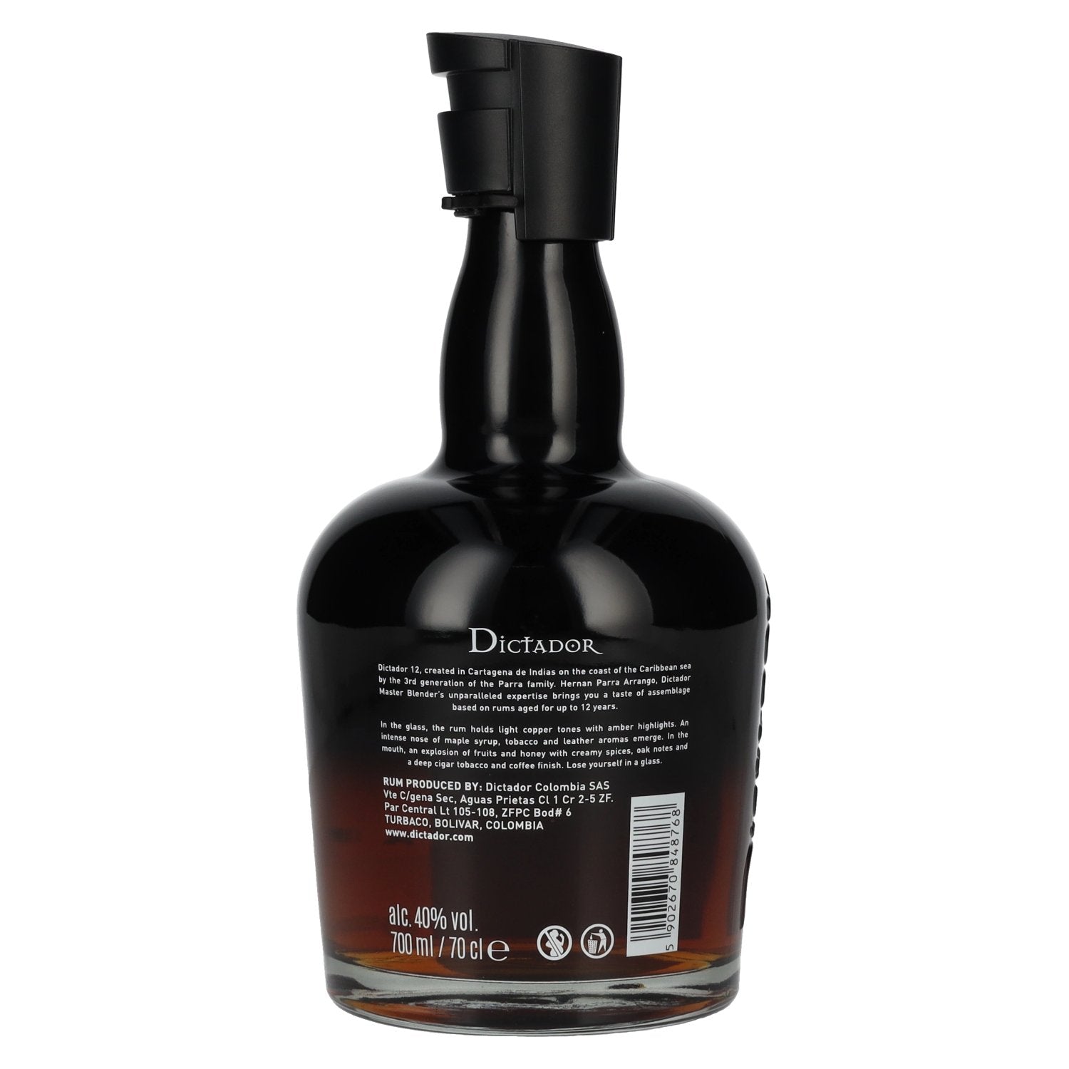 Dictador 12 Years Old Reserva Premium Ron Colombiano 40% Vol. 0,7l