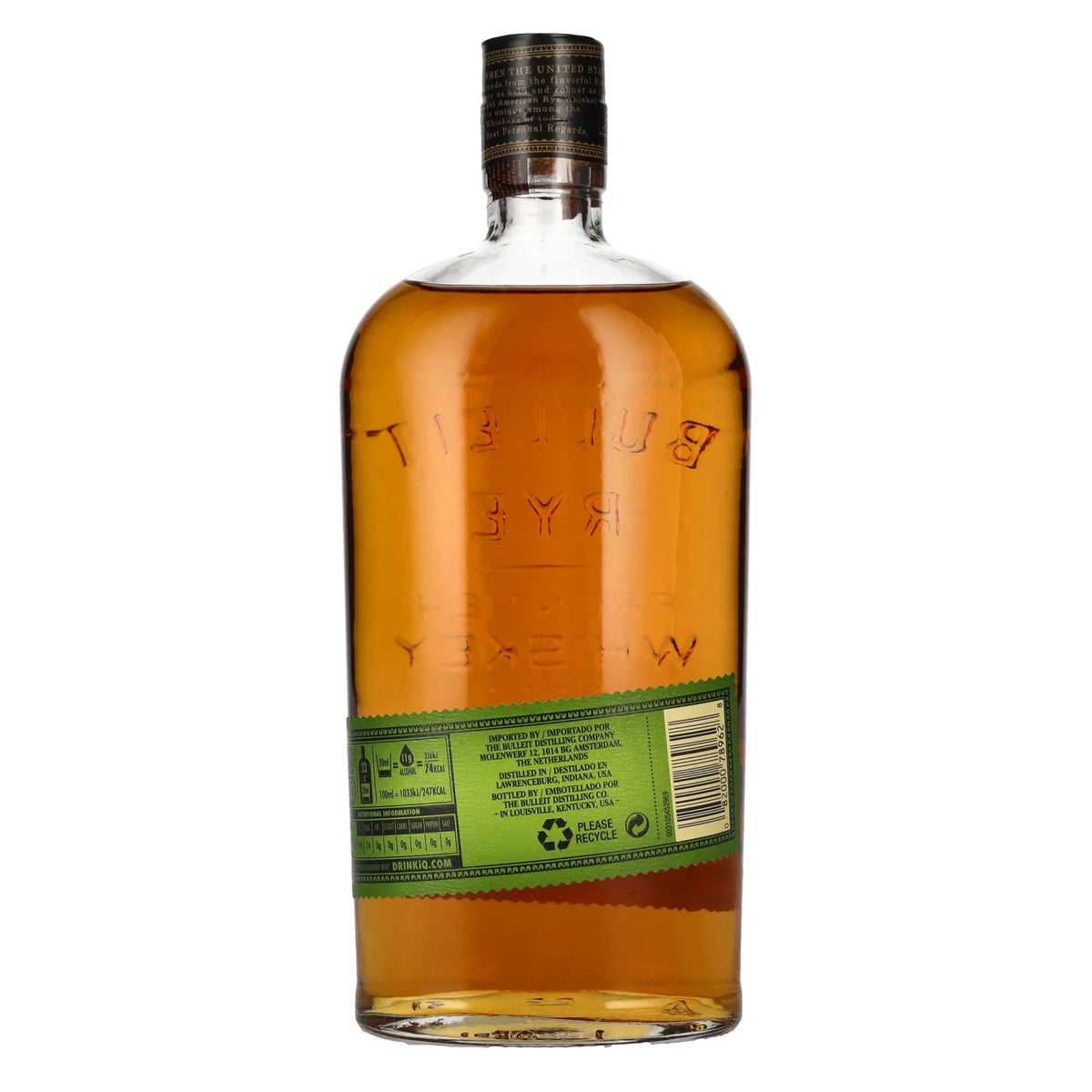 Bulleit Rye Small Batch American Whiskey 45% vol. 0,7 l