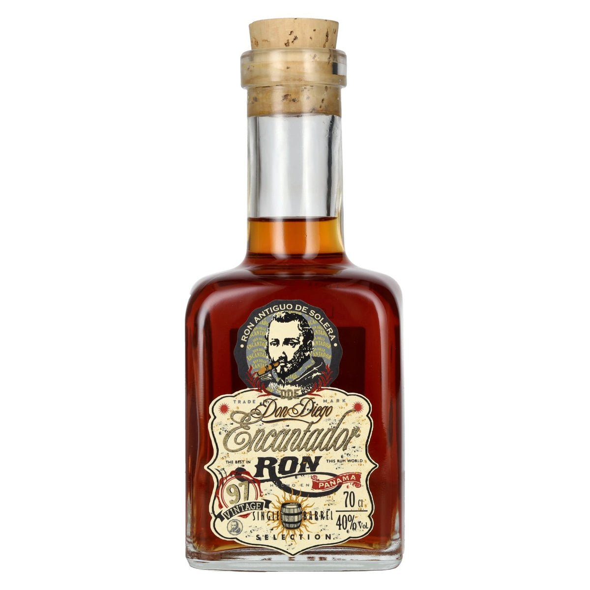 Don Diego Encantador Ron 1997 Vintage SINGLE BARREL Selection 40% Vol. 0,7l