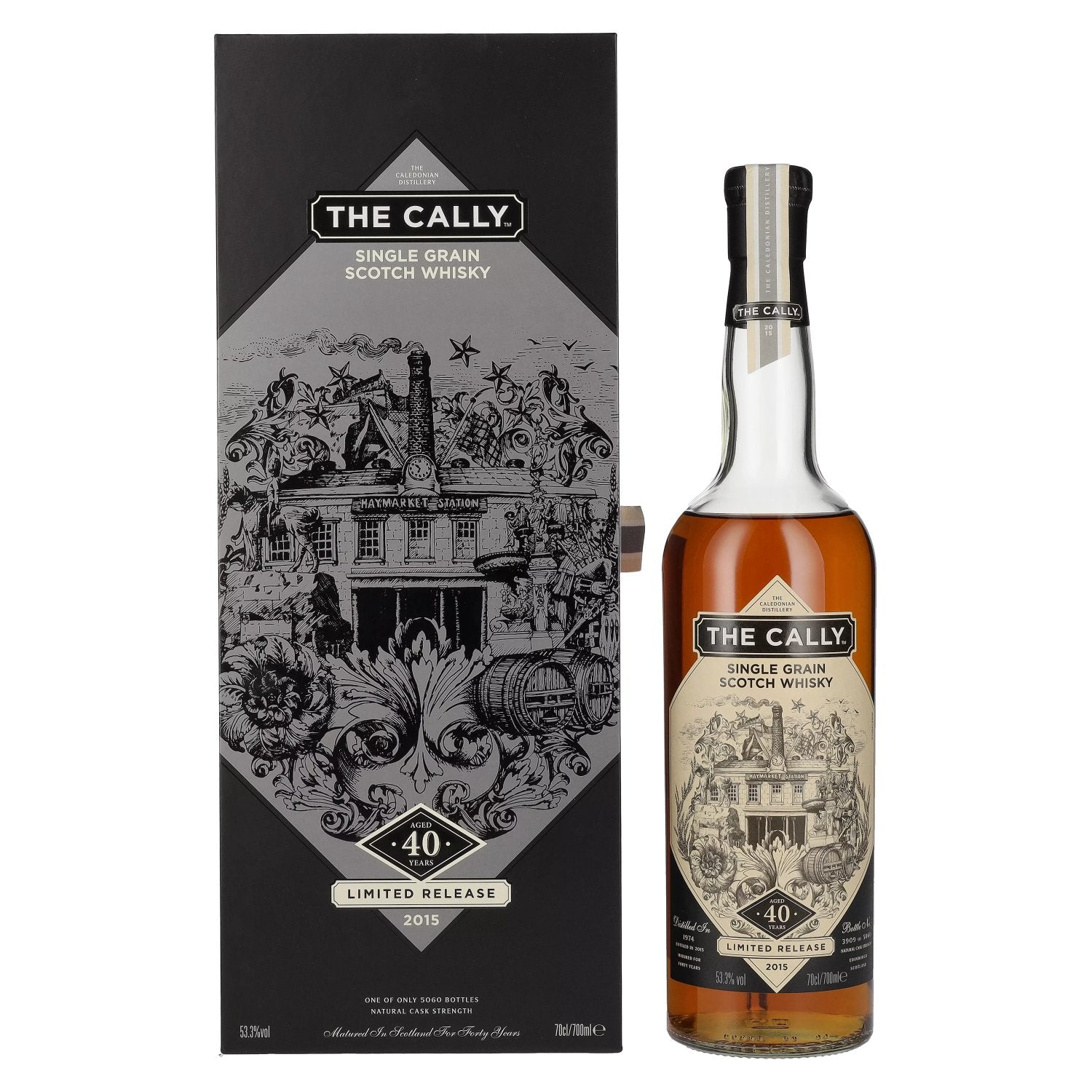 Caledonian The Cally 40 Years Old Limited Release 2015 53,3% Vol. 0,7l in Geschenkbox