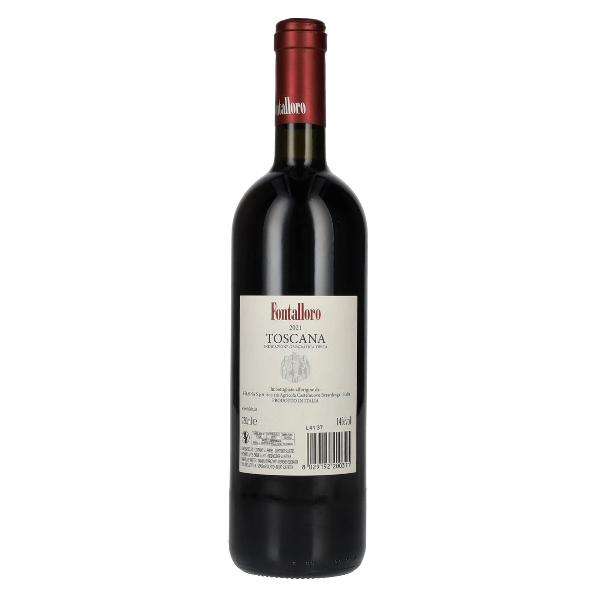 Fèlsina Fontalloro Toscana IGT 2021 14% vol. 0,75 l