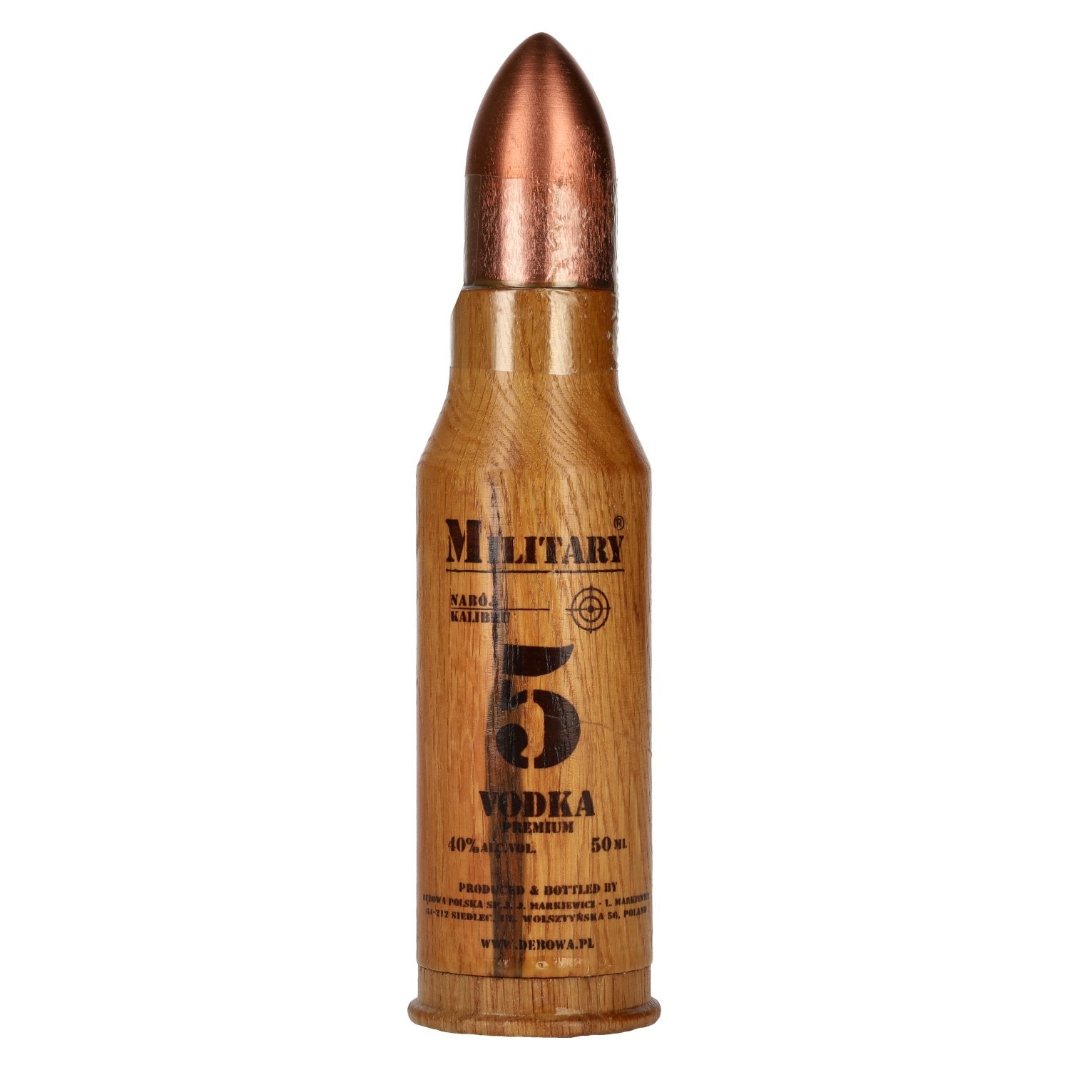 Debowa Wódka Military 5 Premium 40 % vol. 0,05 l