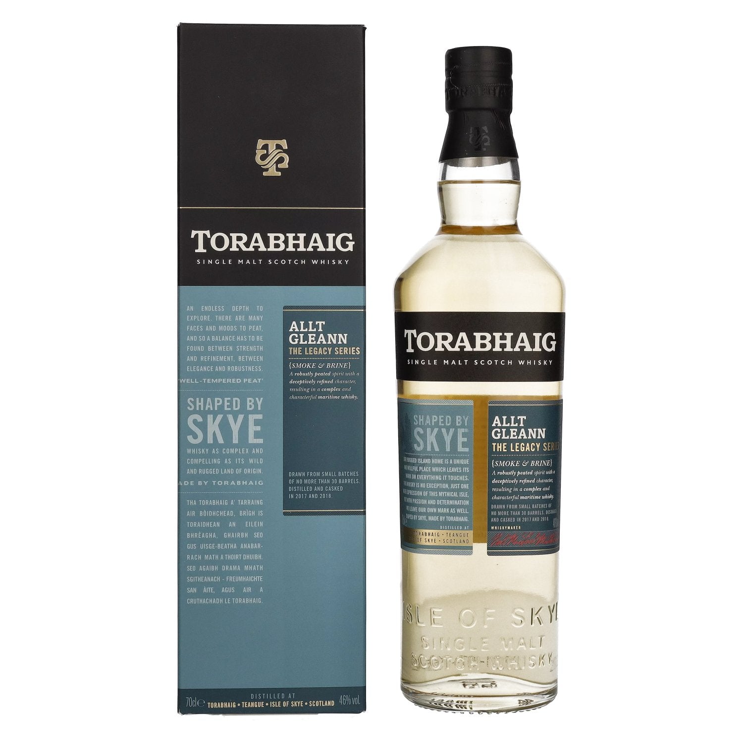 Torabhaig ALLT GLEANN The Legacy Series Single Malt 46% Vol. 0,7l en boîte cadeau