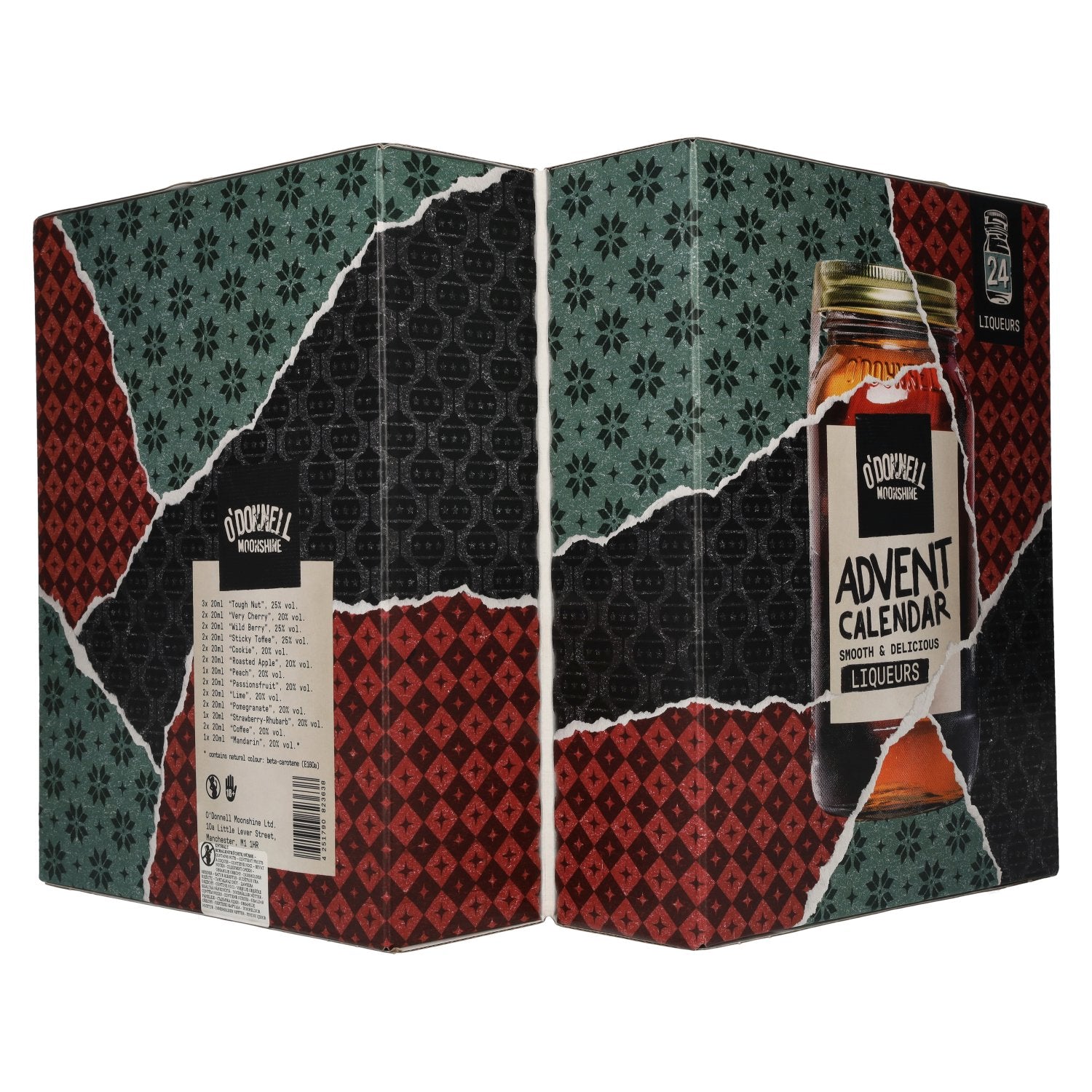 O'Donnell Moonshine Adventskalender 21,5% Vol. 24x0,02l