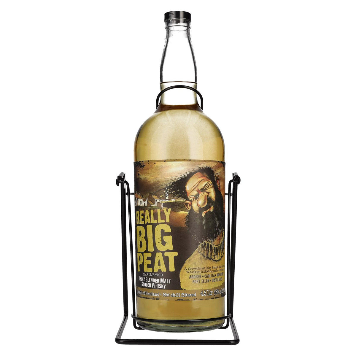 Douglas Laing Big Peat Islay Blended Malt 46% vol. 4.5 litres with swivel stand