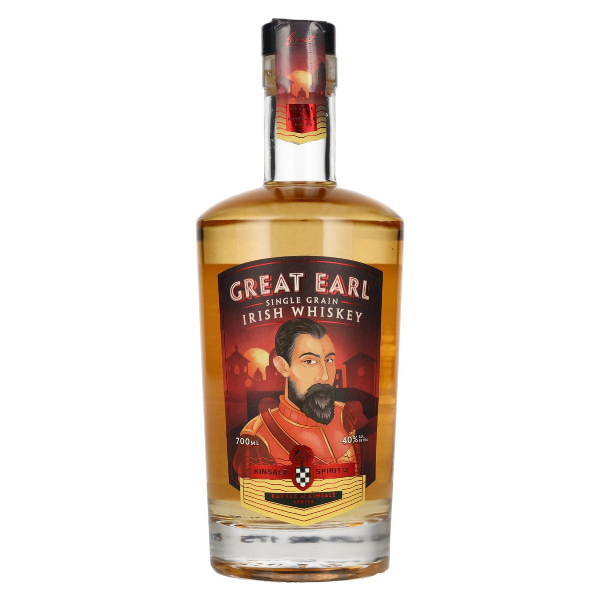 Kinsale GREAT EARL Single Grain Irish Whiskey 40 % vol. 0,7 l