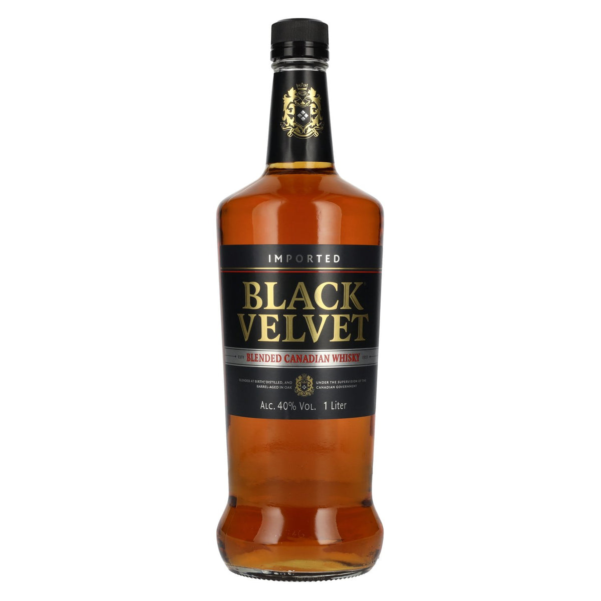 Black Velvet Blended Canadian Whisky 40% vol. 1 l