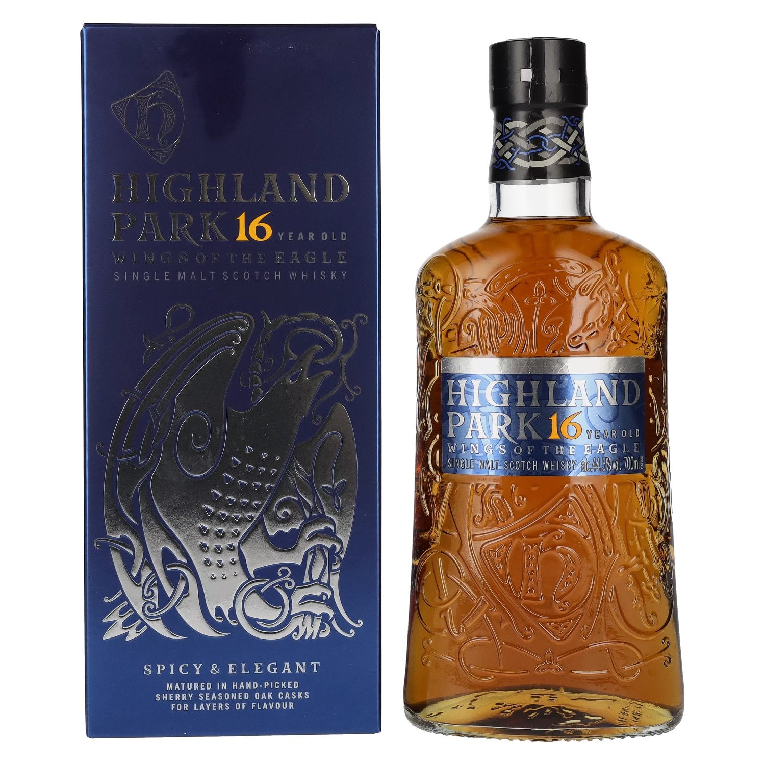 Highland Park 16 Years Old WINGS OF THE EAGLE 44,5% Vol. 0,7l in gift box