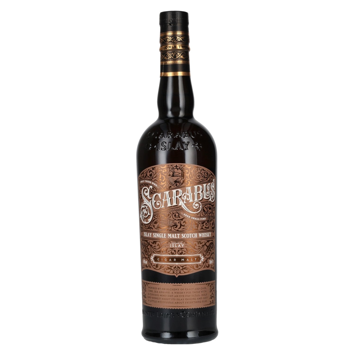 Hunter Laing SCARABUS Cigar Malt Islay Single Malt 46 % vol. 0,7 l