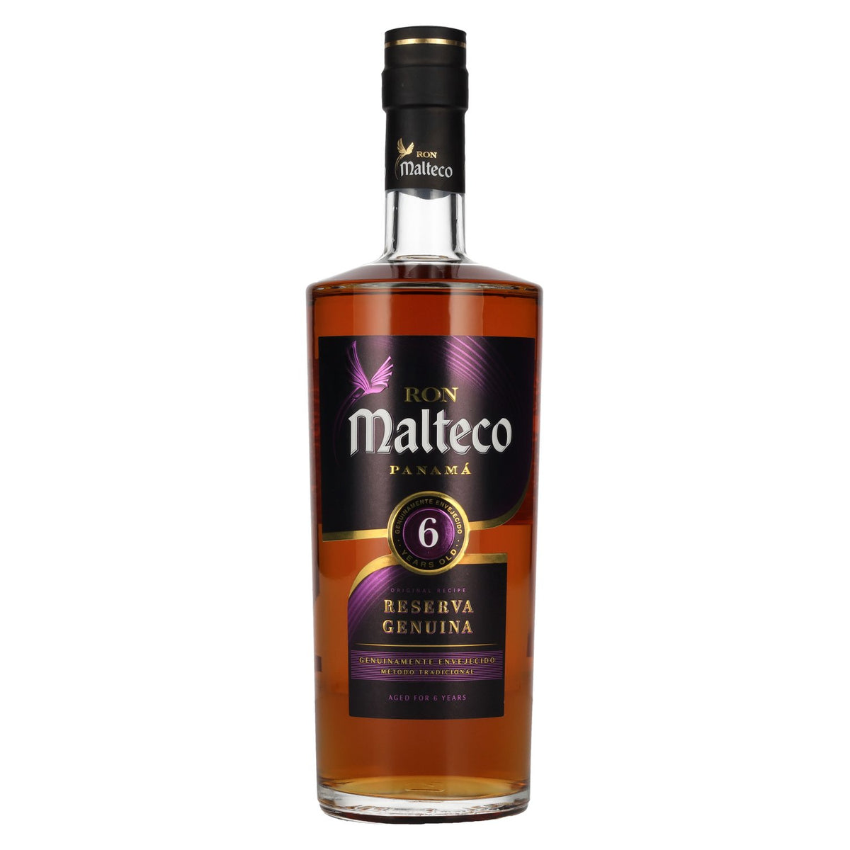 Ron Malteco Panamá 6 Años Reserva Genuina 40% vol. 0,7 l