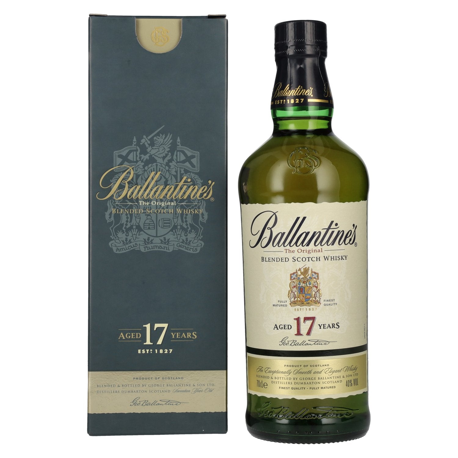 Ballantine's 17 Years Old Blended Scotch Whisky 40% Vol. 0,7l in geschenkverpakking