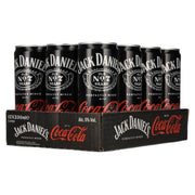 Jack Daniel's No. 7 Whiskey &amp; Coca Cola 5% vol. 12 blikjes van 0,33 l (statiegeld)