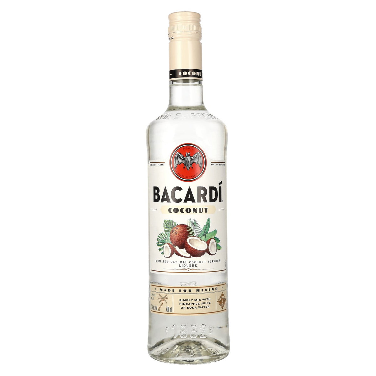 Bacardi COCONUT Spirit Drink 27% vol. 0,7 l
