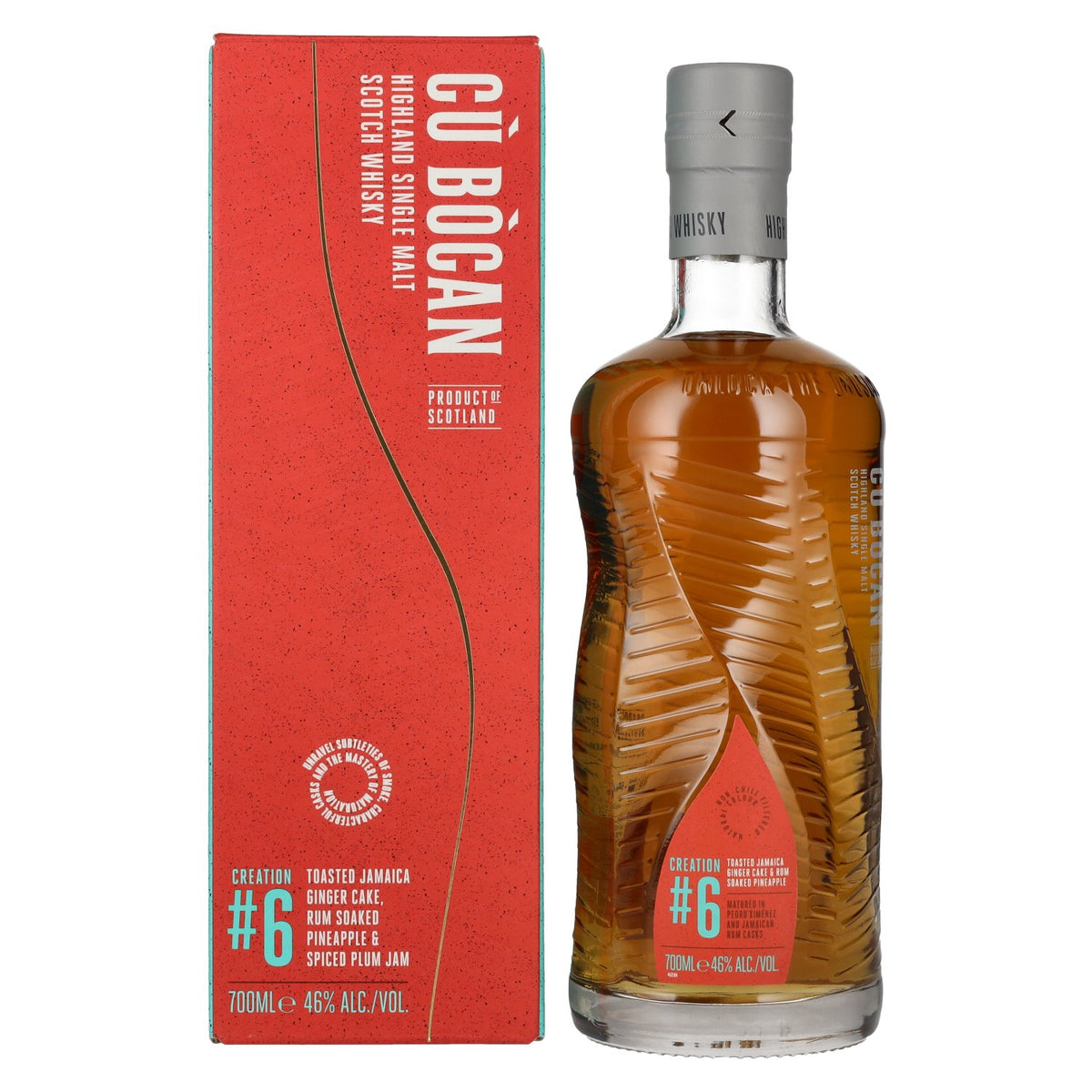 Tomatin CÙ BÒCAN Creation #6 Highland Single Malt 46 % vol., 0,7 l, dans un coffret cadeau