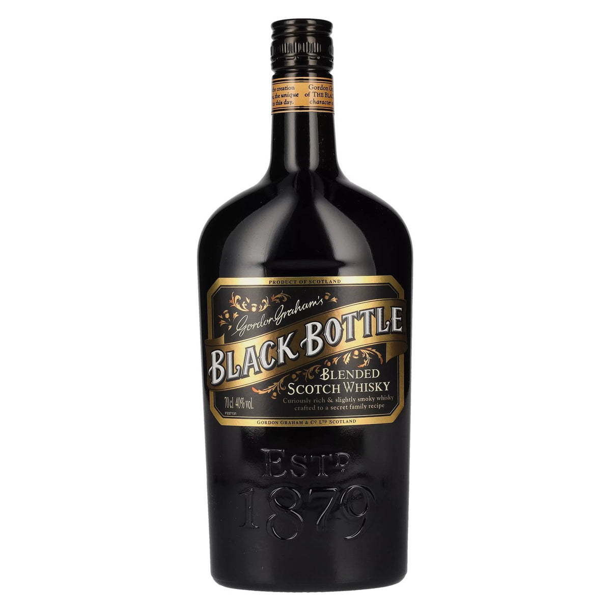 Black Bottle Blended Scotch Whisky 40% vol. 0.7 litres