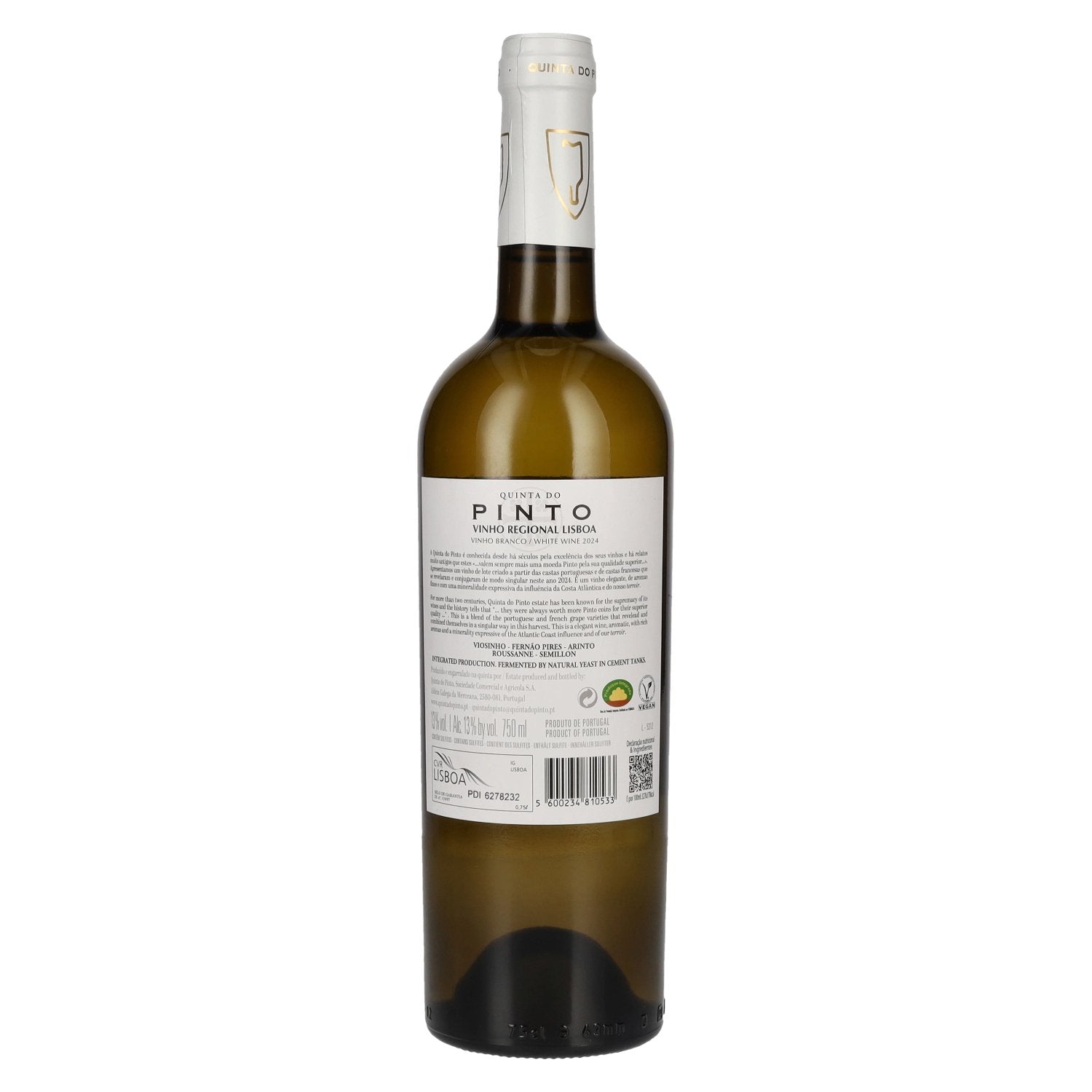 Quinta Do Pinto ESTATE COLLECTION Blanc 2024 13% Vol. 0,75l
