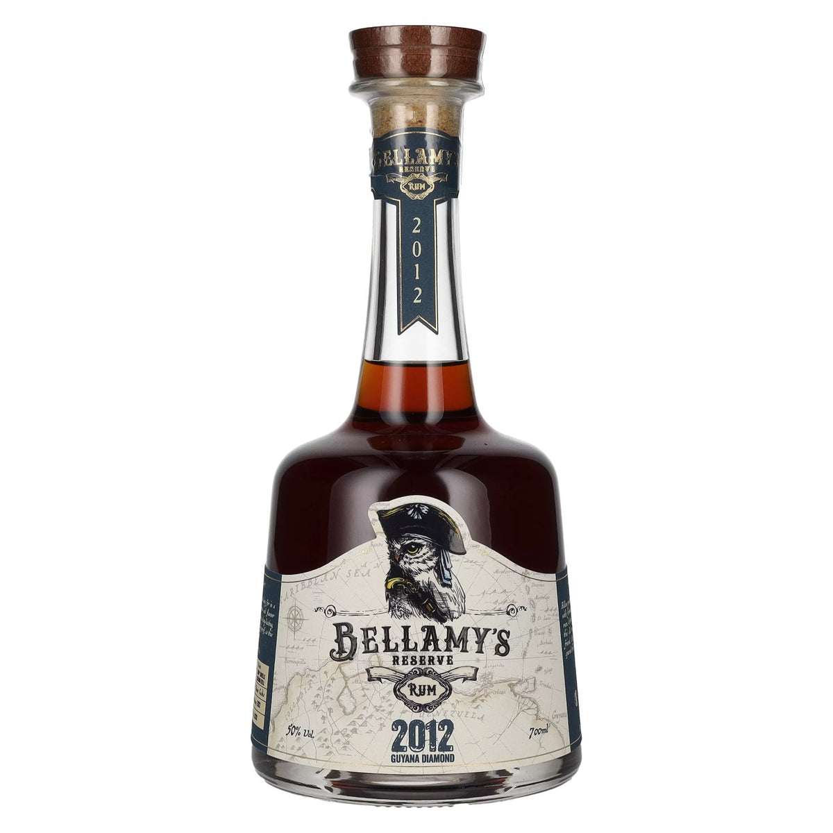Bellamy's Reserve Rum Guyana Diamond 2012 50% vol. 0,7 l