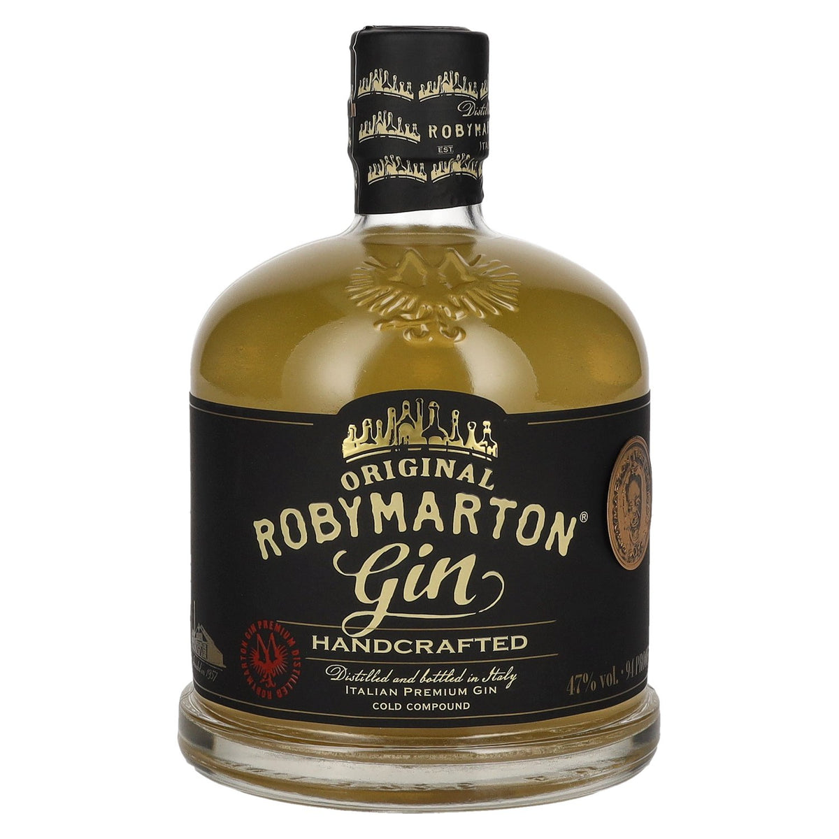 Roby Marton Gin Original Italian Premium Dry 47% vol. 0,7 l
