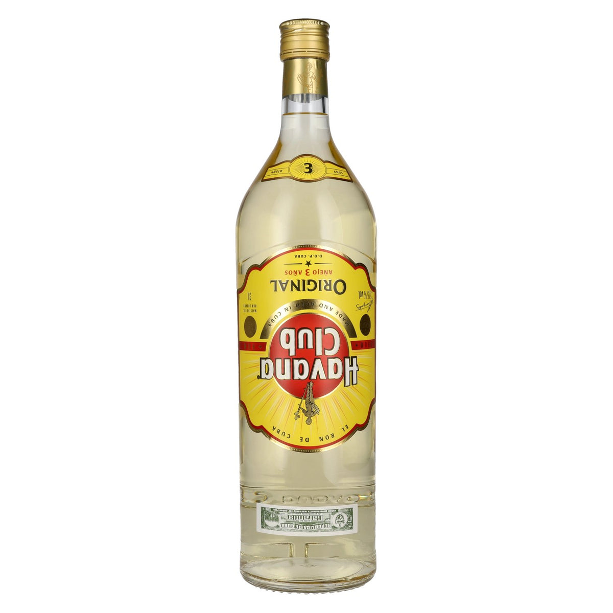 Havana Club Añejo 3 Años Rum 37,5% vol. 3 l