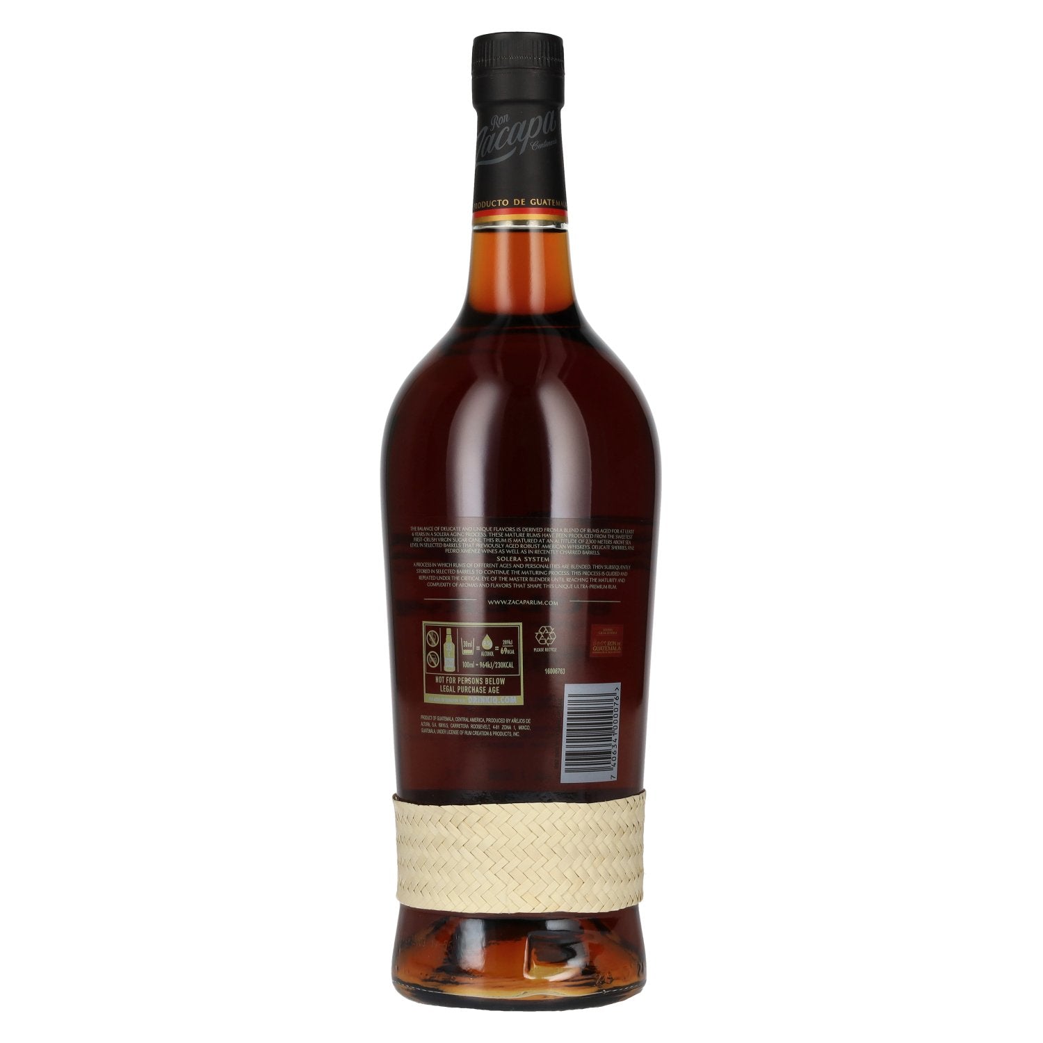 Ron Zacapa Solera Gran Reserva 40% Vol. 1l