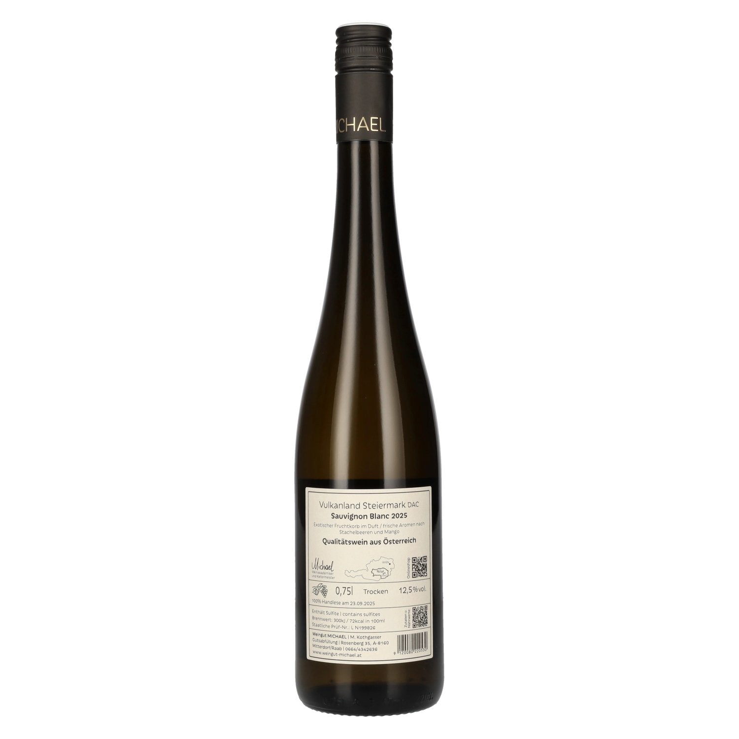 MICHAEL Sauvignon Blanc Vulkanland Styria DAC 2025 12.5% vol. 0.75 l