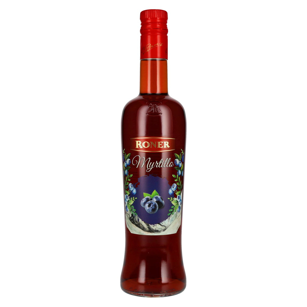 Liqueur de myrtilles Roner Myrtillo, 30 % vol., 0,7 l