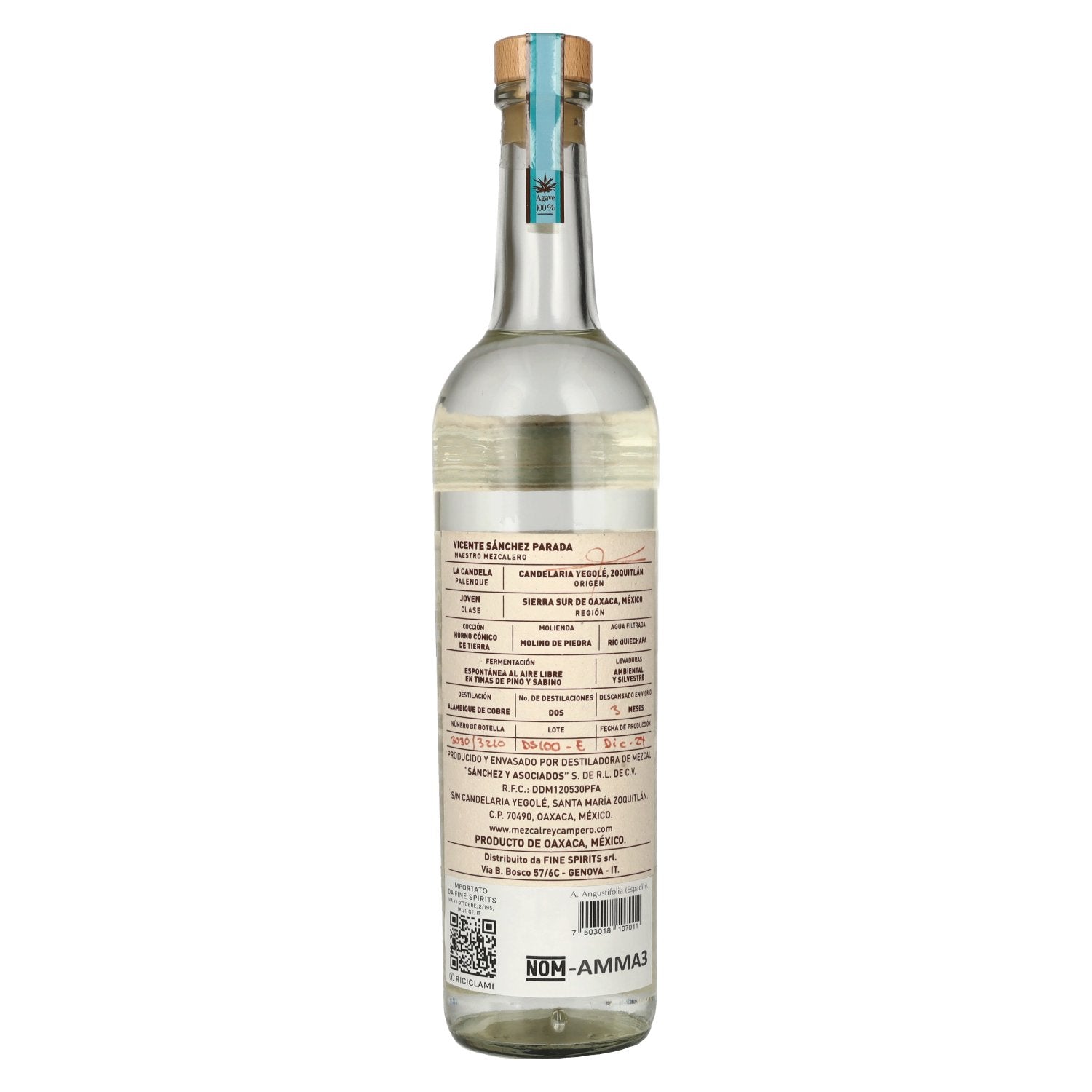 Rey Campero Mezcal ESPADÍN 48,3% vol. 0,7 l
