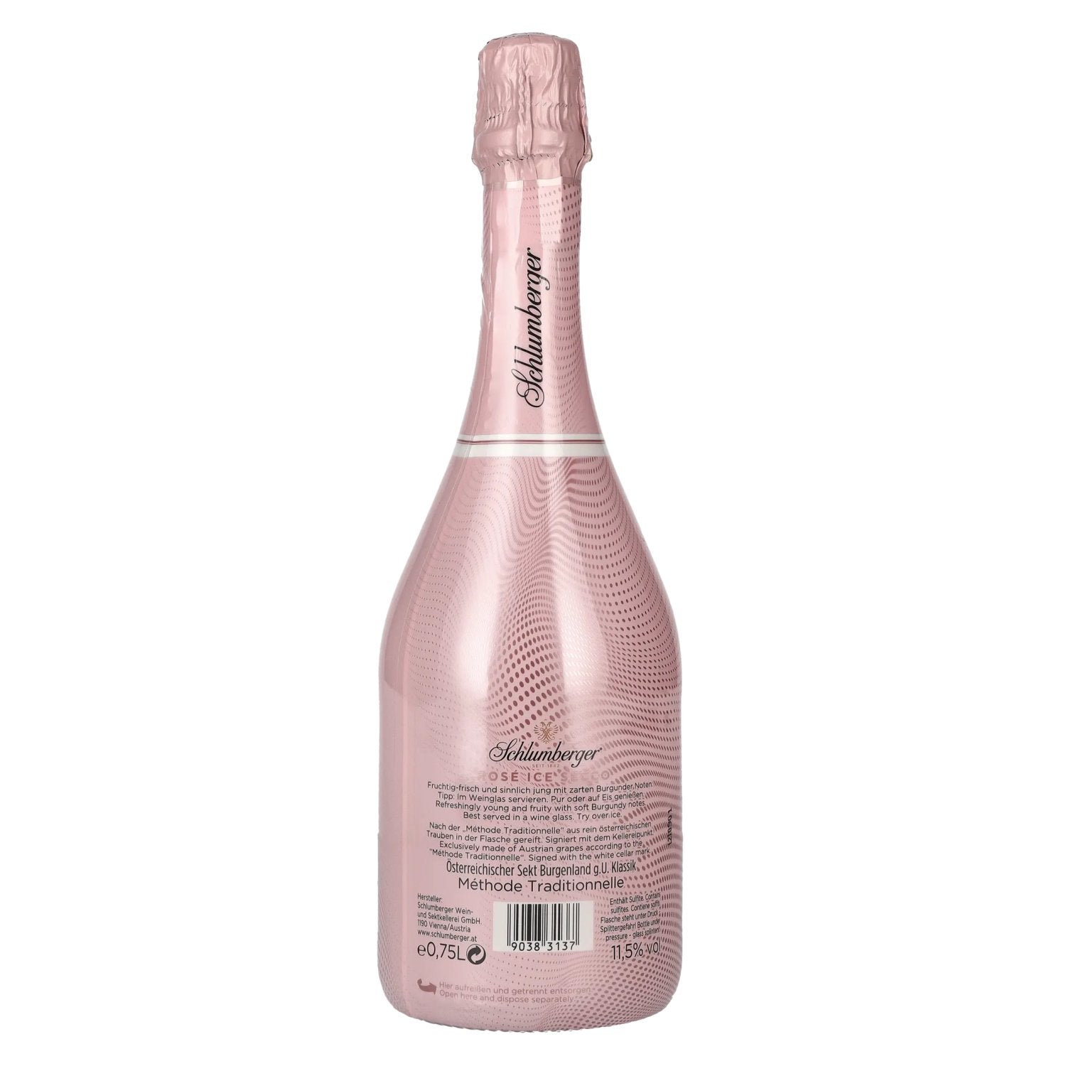 Schlumberger ROSÉ ICE Secco 11,5% Vol. 0,75l