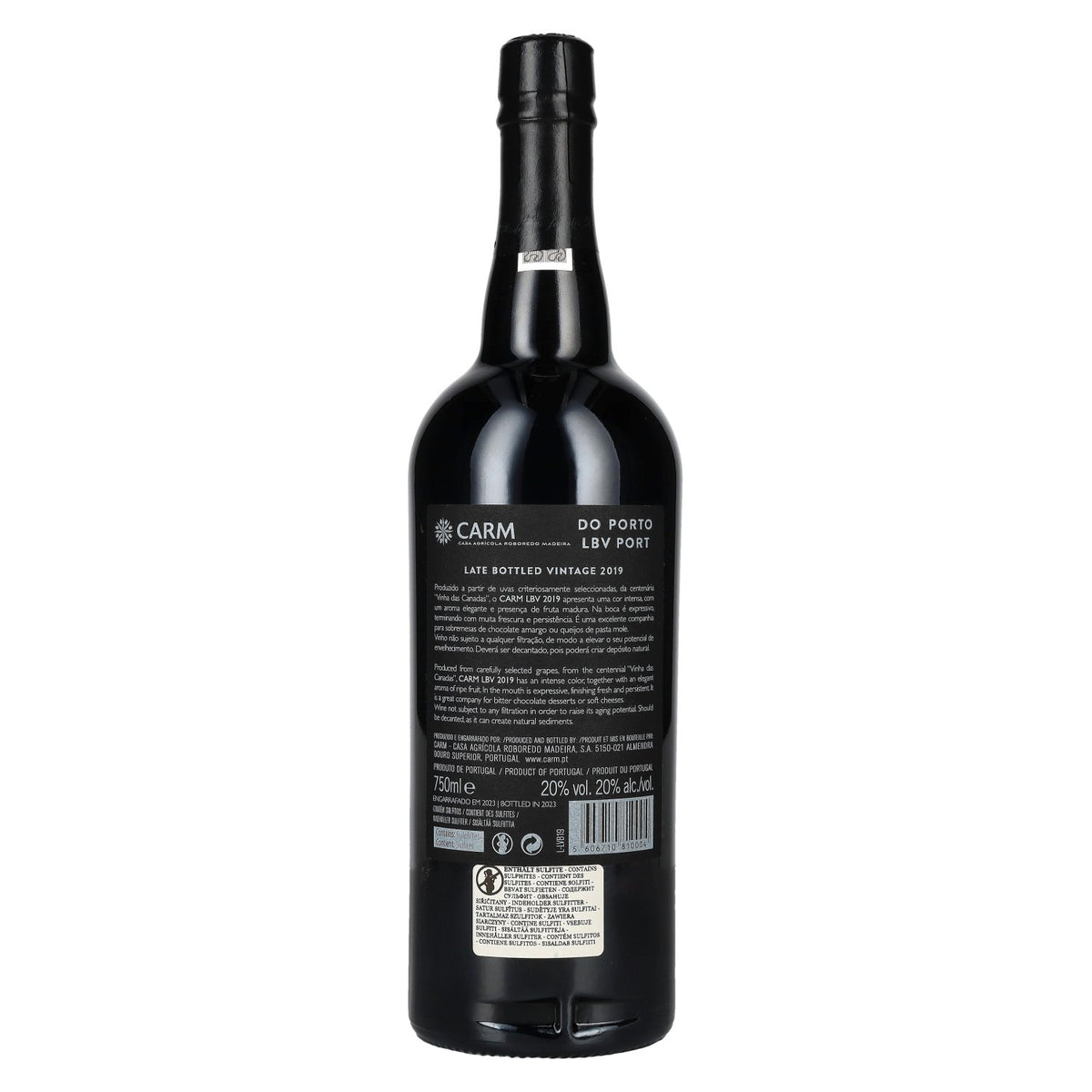 CARM LBV Late Bottled Vintage Port 2019 20% vol. 0,75 l