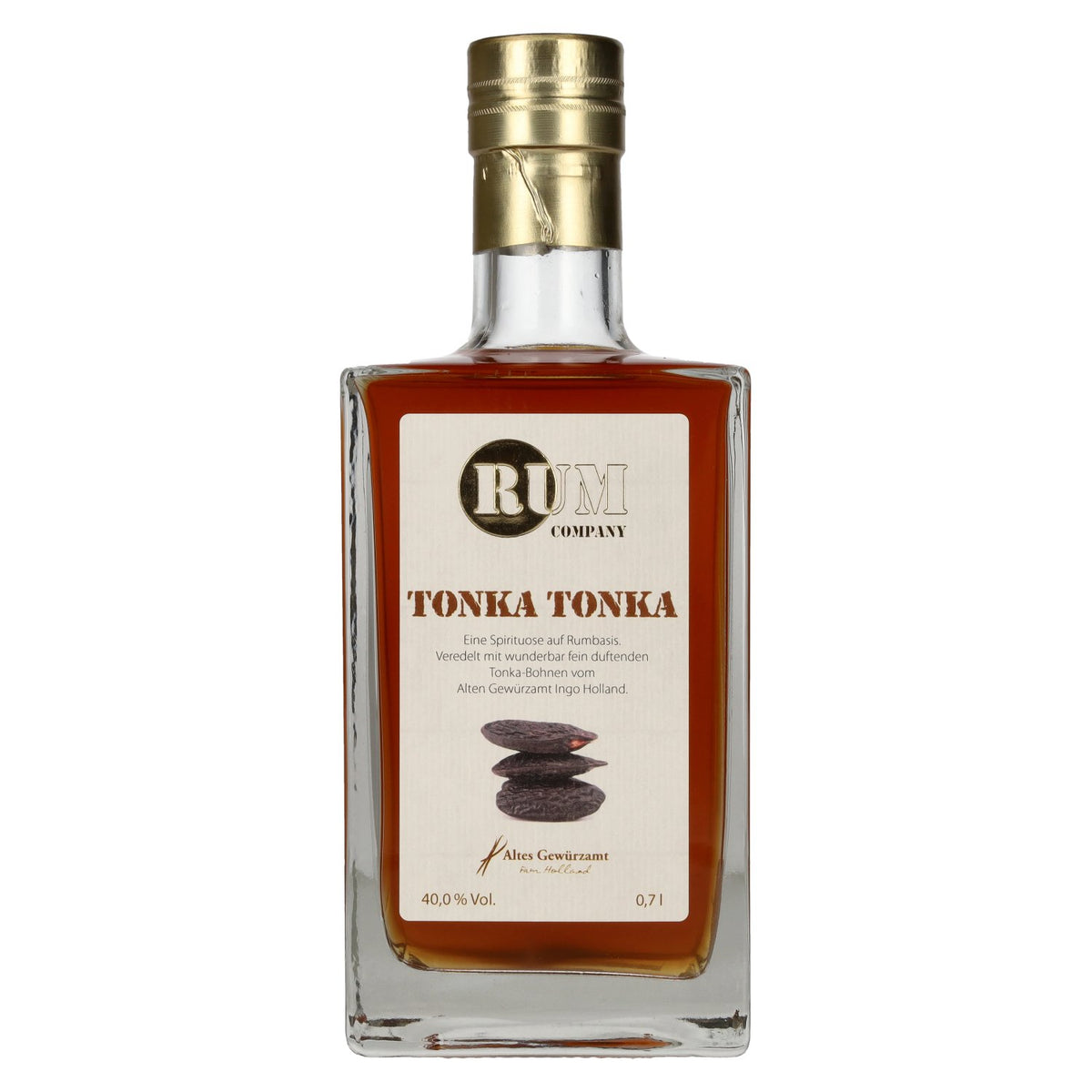 Rum Company TONKA TONKA Rum, 40% ABV, 0.7 litres