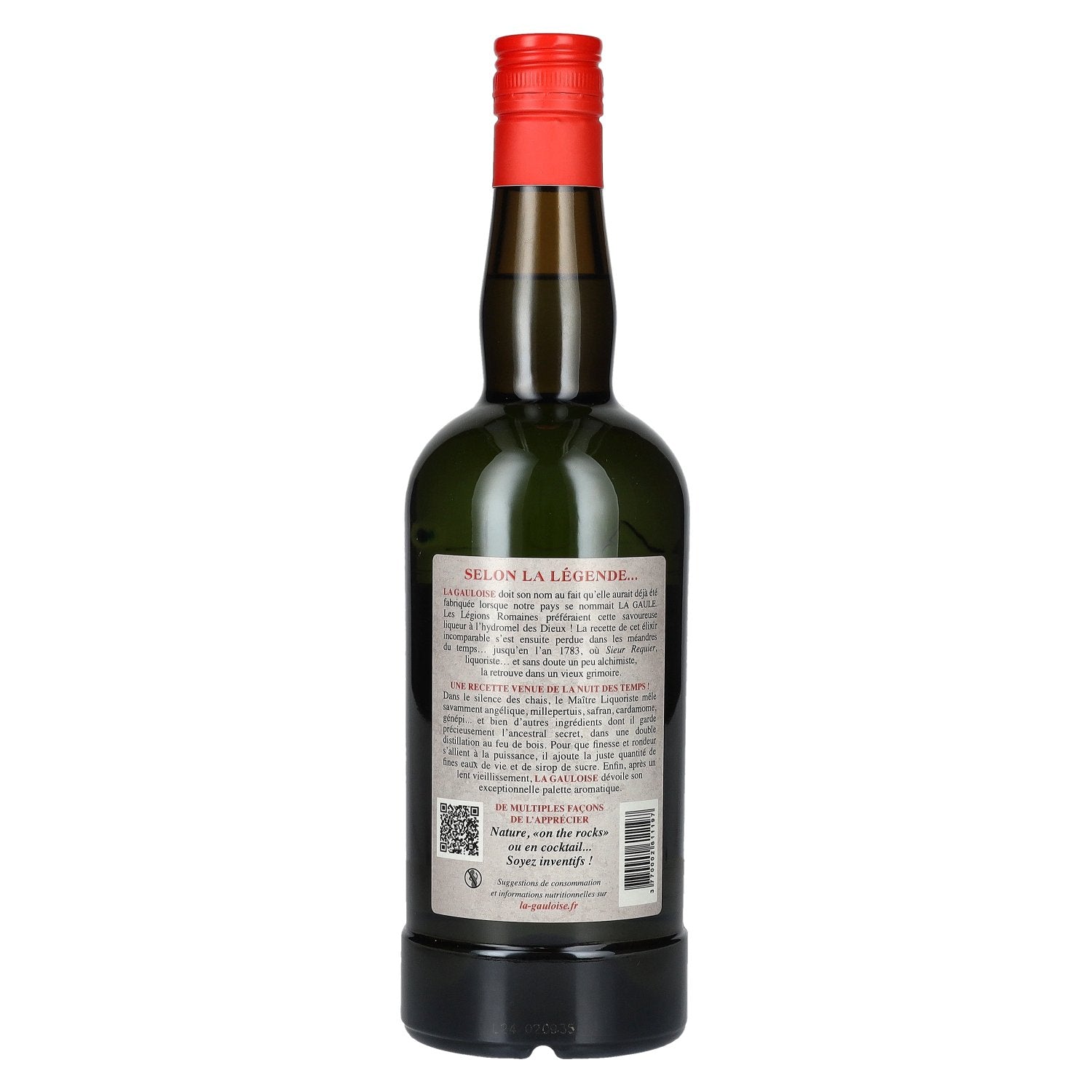 La Gauloise Liqueur Bicentenaire Verte 48% Vol. 0,7l