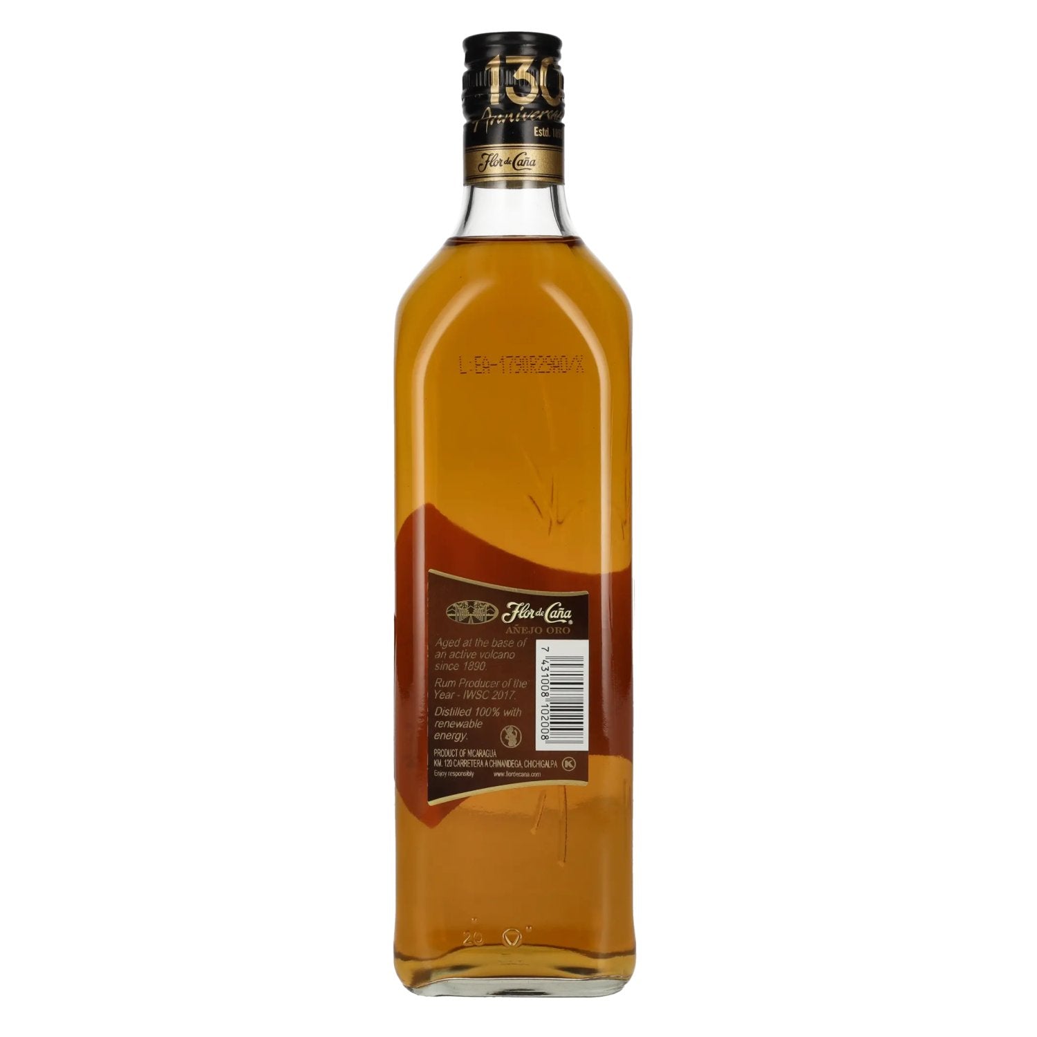 Flor de Caña Añejo Oro 4 Years Old 40% Vol. 0,7l