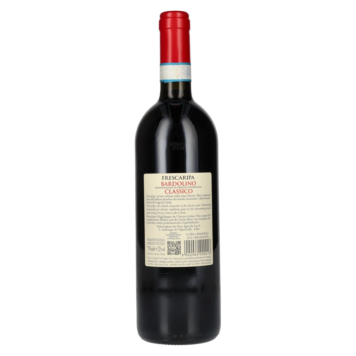 Masi Frescaripa Bardolino Classico DOC 2024 12% ABV 0.75 l