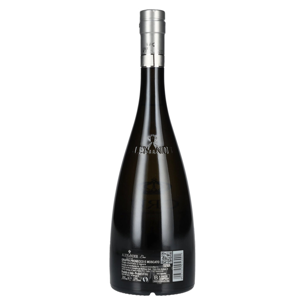 Bottega Alexander Aqva Di Vita Grappa Cru Prosecco &amp; Moscato 38 % vol. 0,7 l