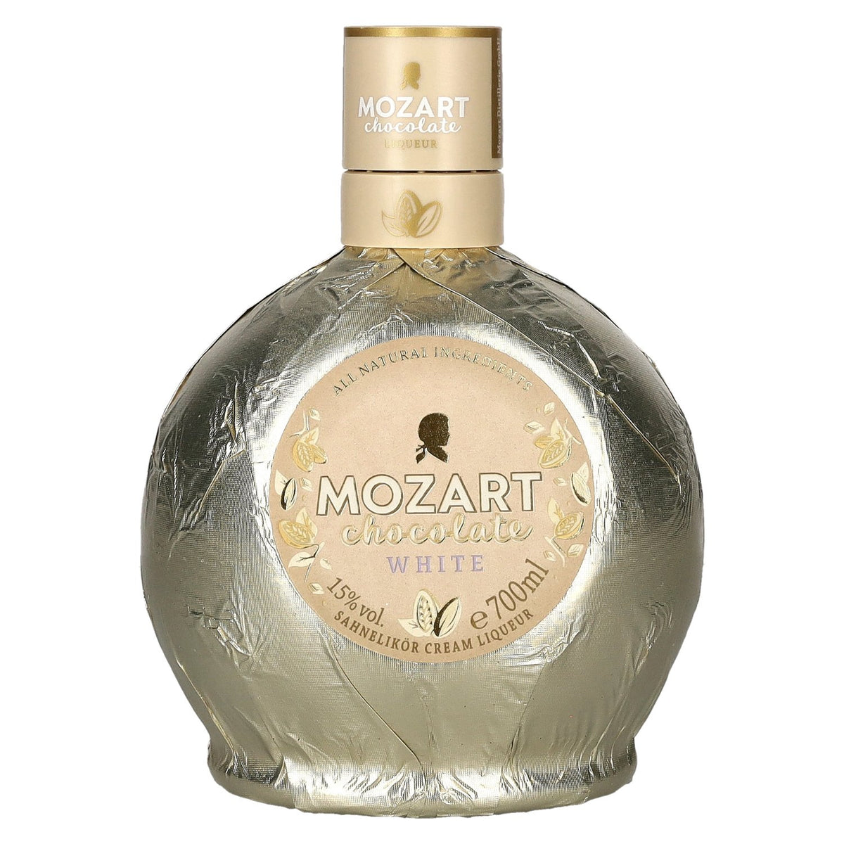Mozart White Chocolate Cream Liqueur 15% ABV 0.7l