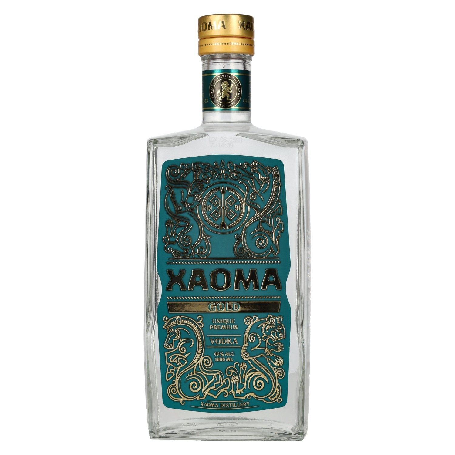 Xaoma Gold Unique Premium Vodka 40% vol. 1 l