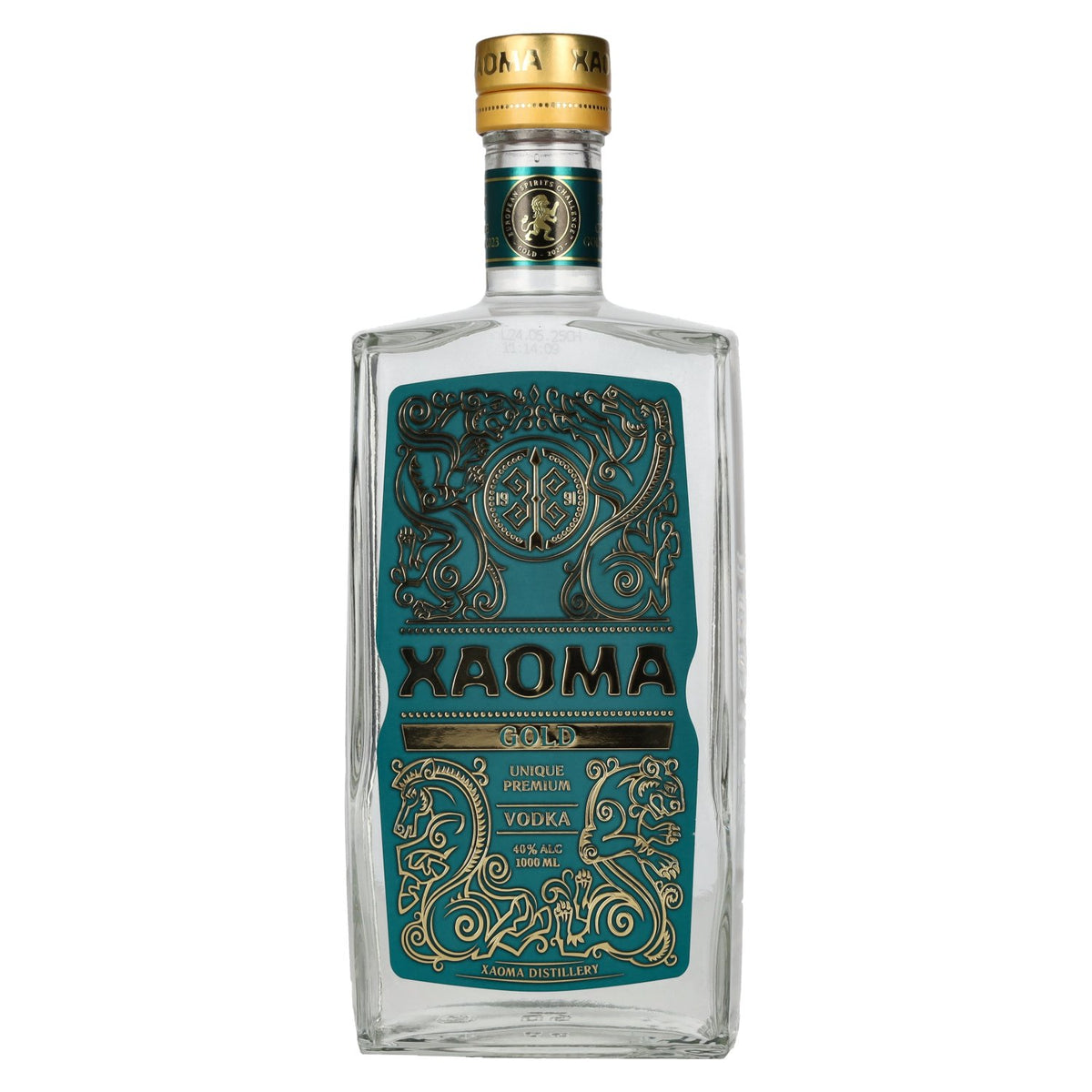 Xaoma Gold Unique Premium Vodka 40% vol. 1 l