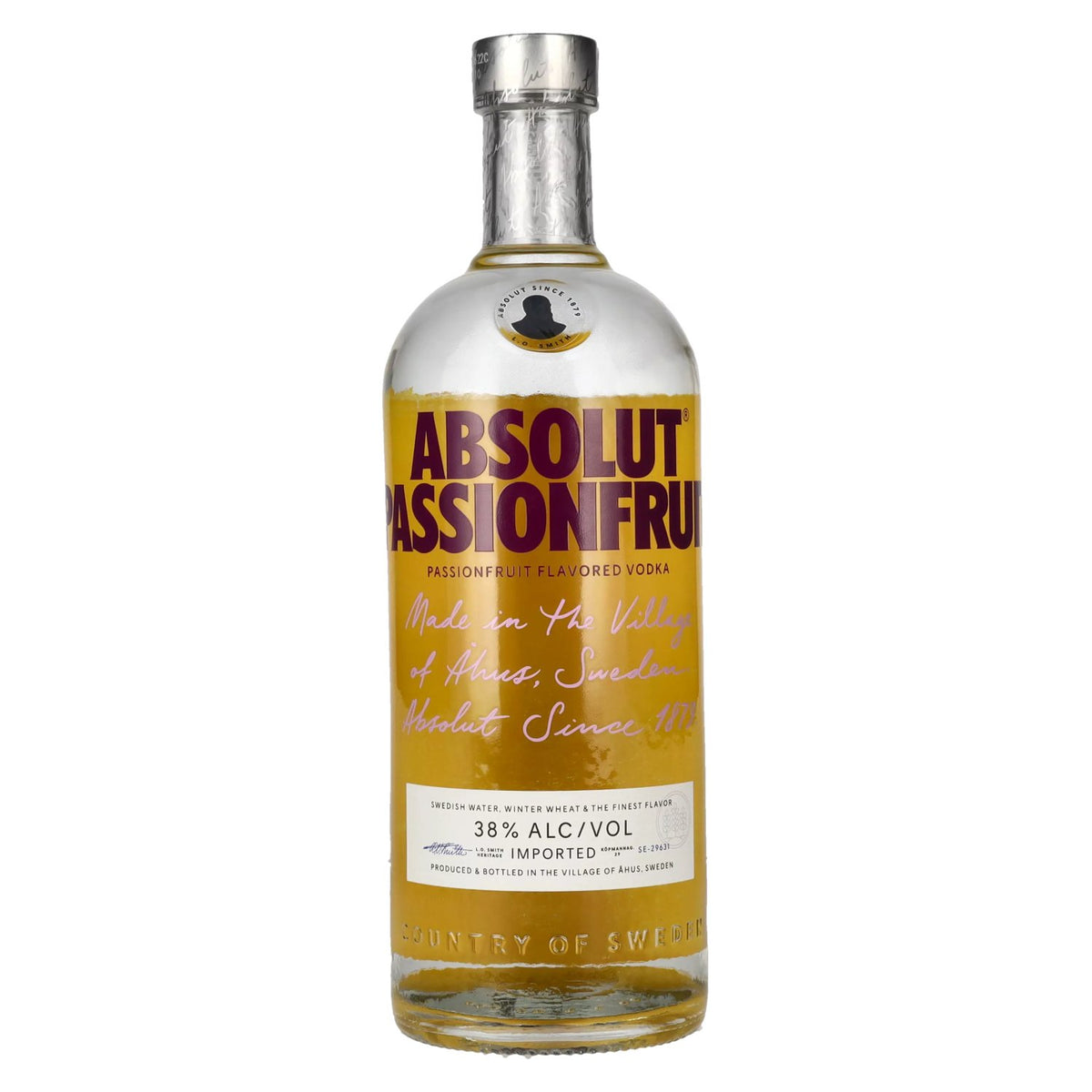 Absolut PASSIONFRUIT Vodka aromatisée 38% vol. 1l