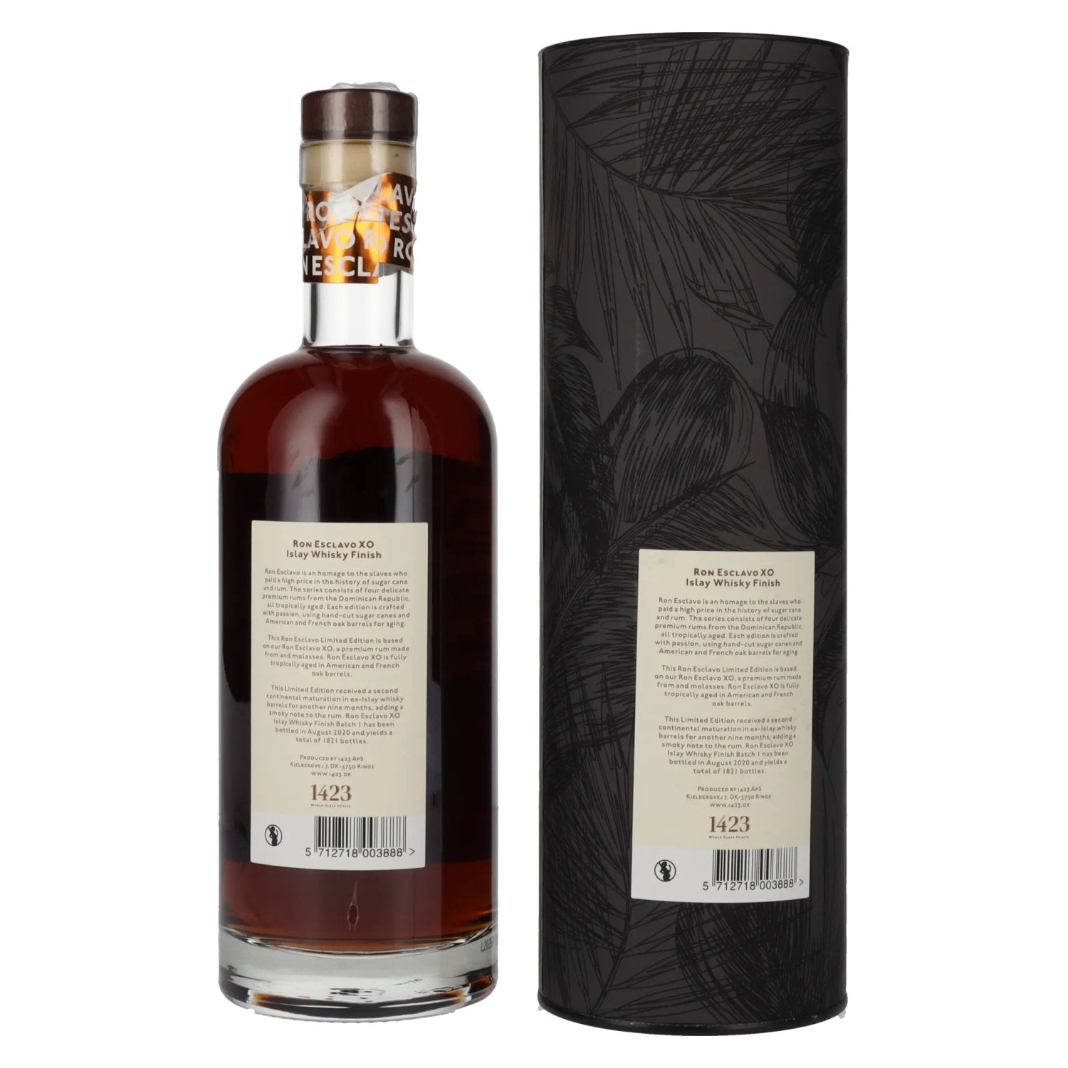 Ron Esclavo XO Islay Whisky Finish Batch #1 46% Vol. 0,7l in Geschenkbox