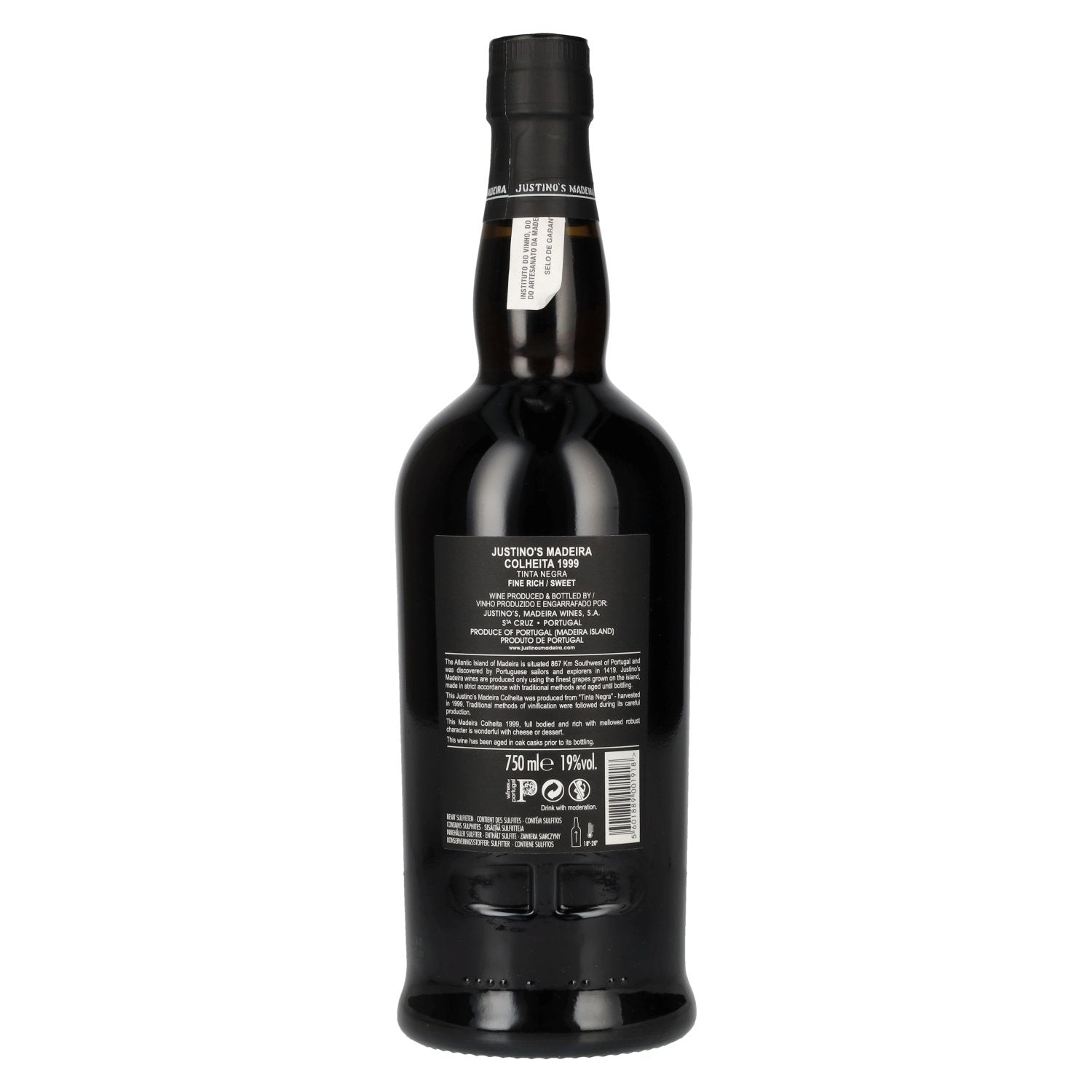 Justino's Madeira COLHEITA Tinta Negra 1999 19% Vol. 0,75l