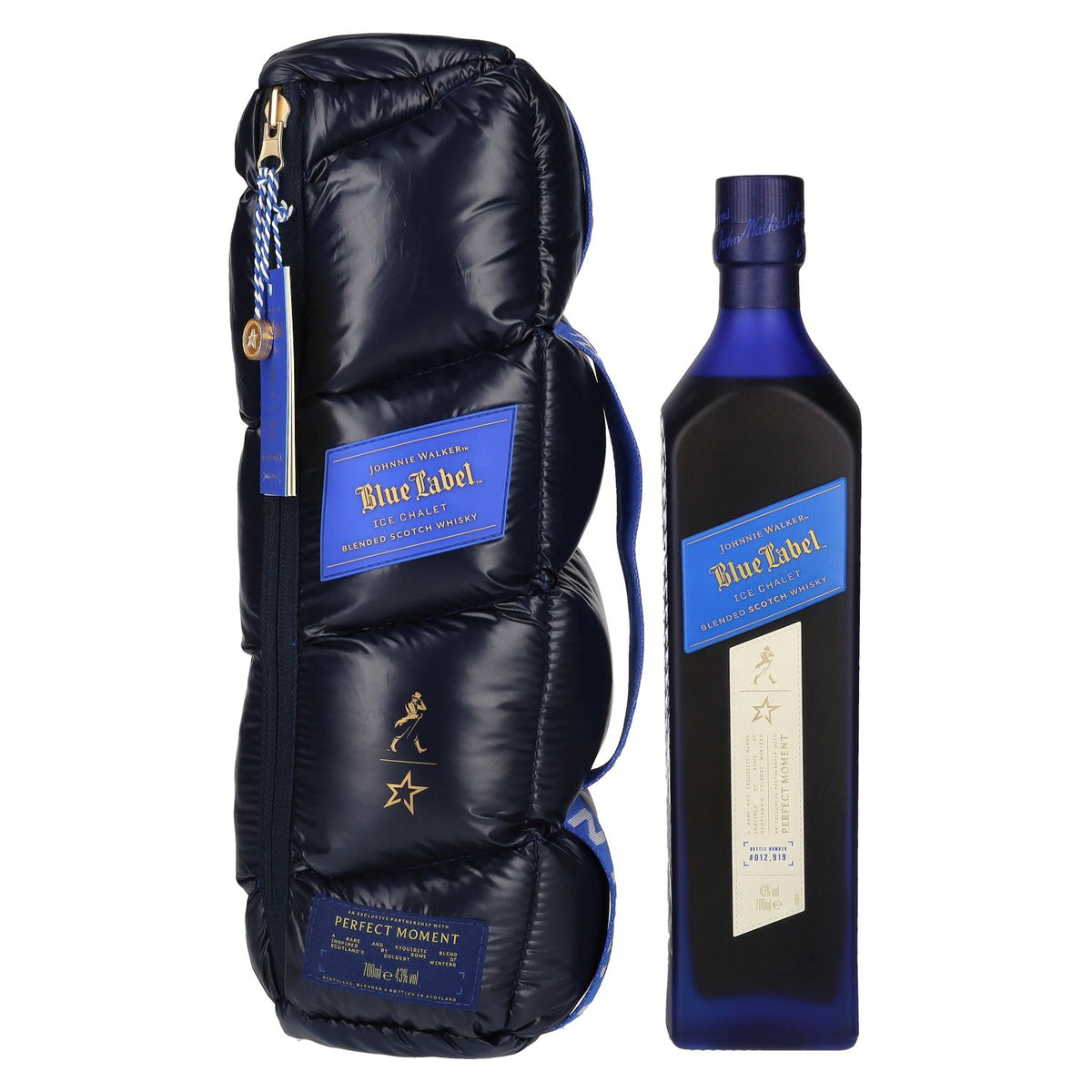 Johnnie Walker Blue Label ICE CHALET Blended Scotch Whisky 43% vol. 0.7 l